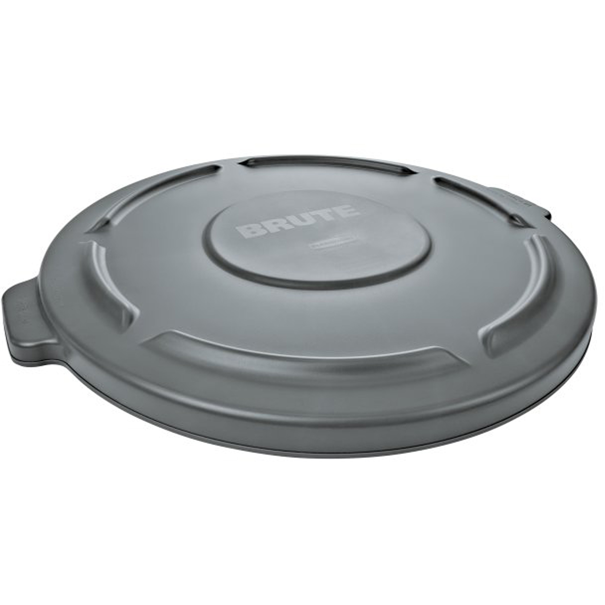 Couvercle rond pour poubelle BruteMD, Couvercle plat, Plastique, Convient aux contenants 26-3/4" dia.