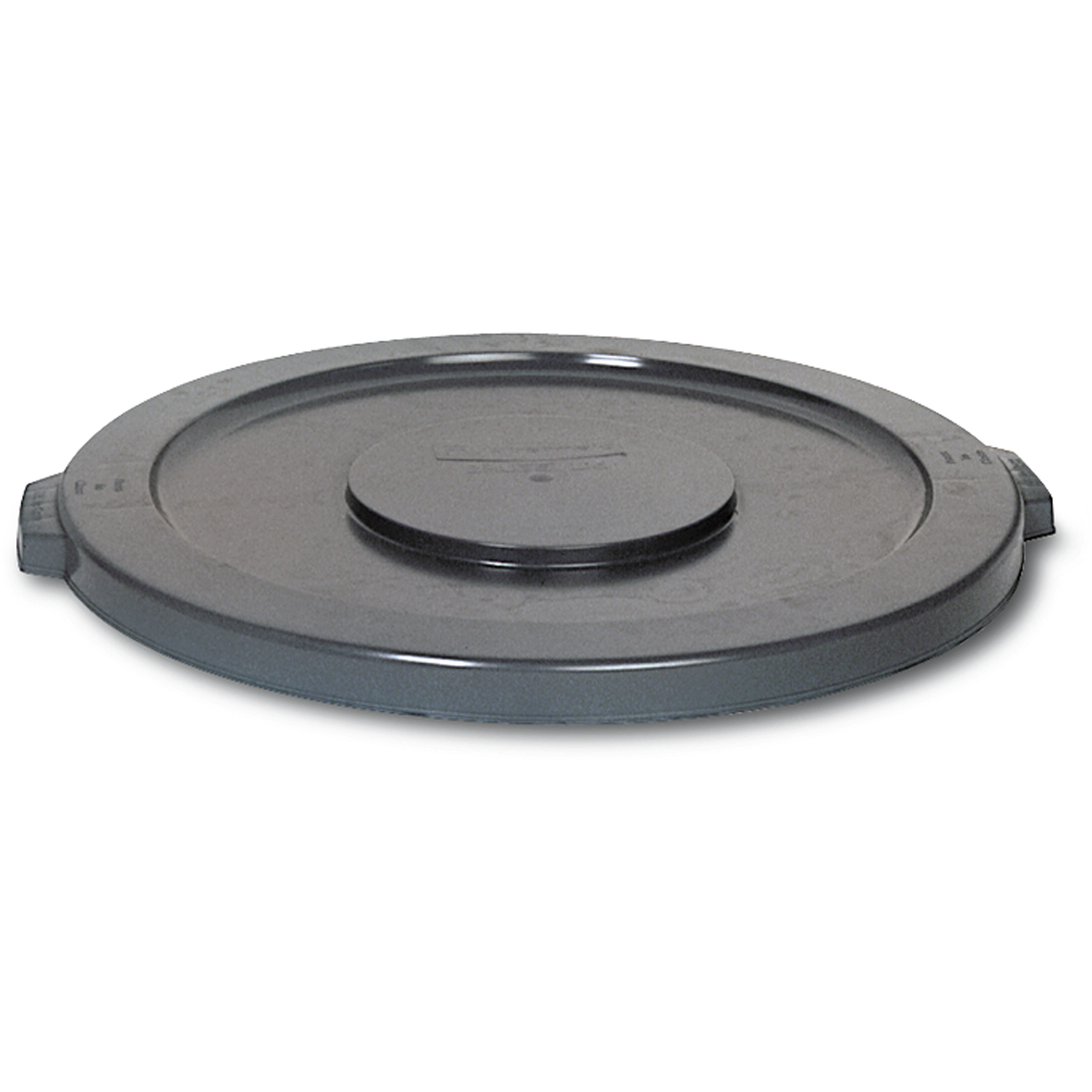 Couvercles ronds BruteMD, Couvercle plat, Plastique/Polyéthylène, Convient aux contenants 19-7/8" dia.