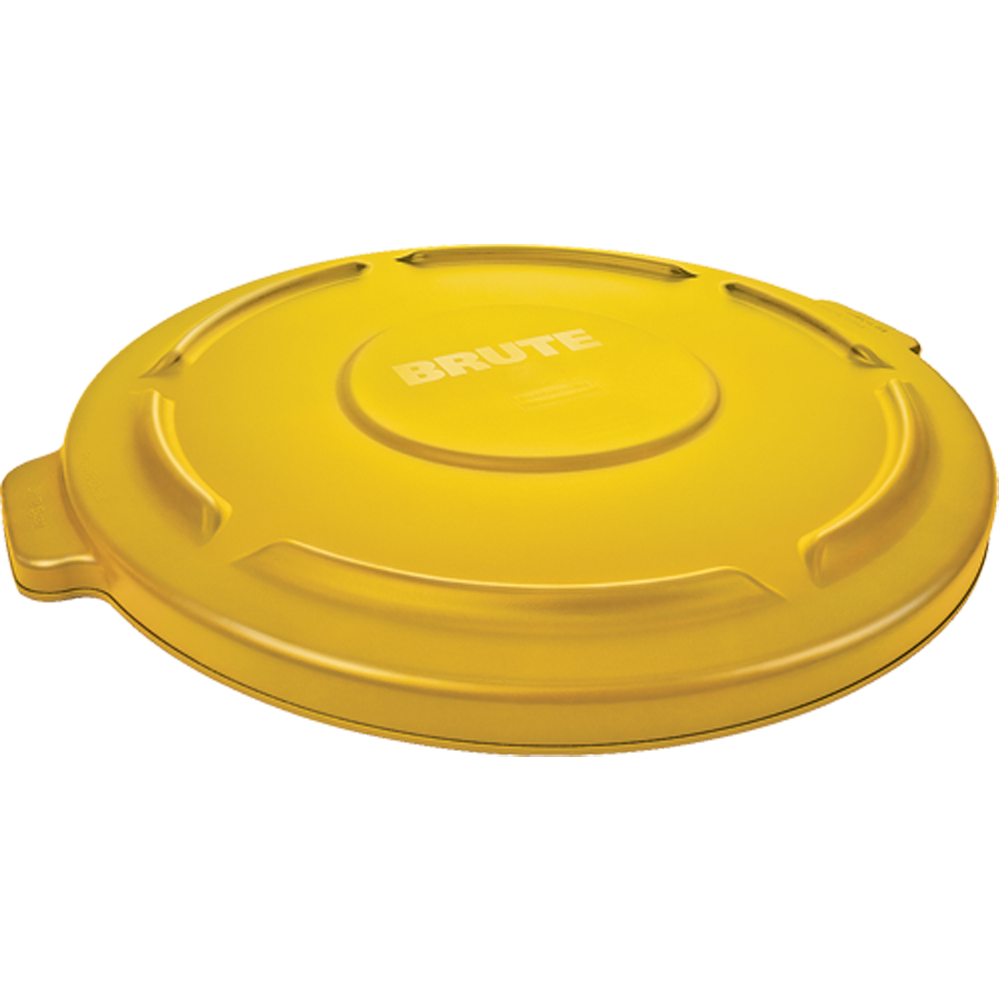 Couvercles ronds BruteMD, Couvercle plat, Plastique/Polyéthylène, Convient aux contenants 22" dia.