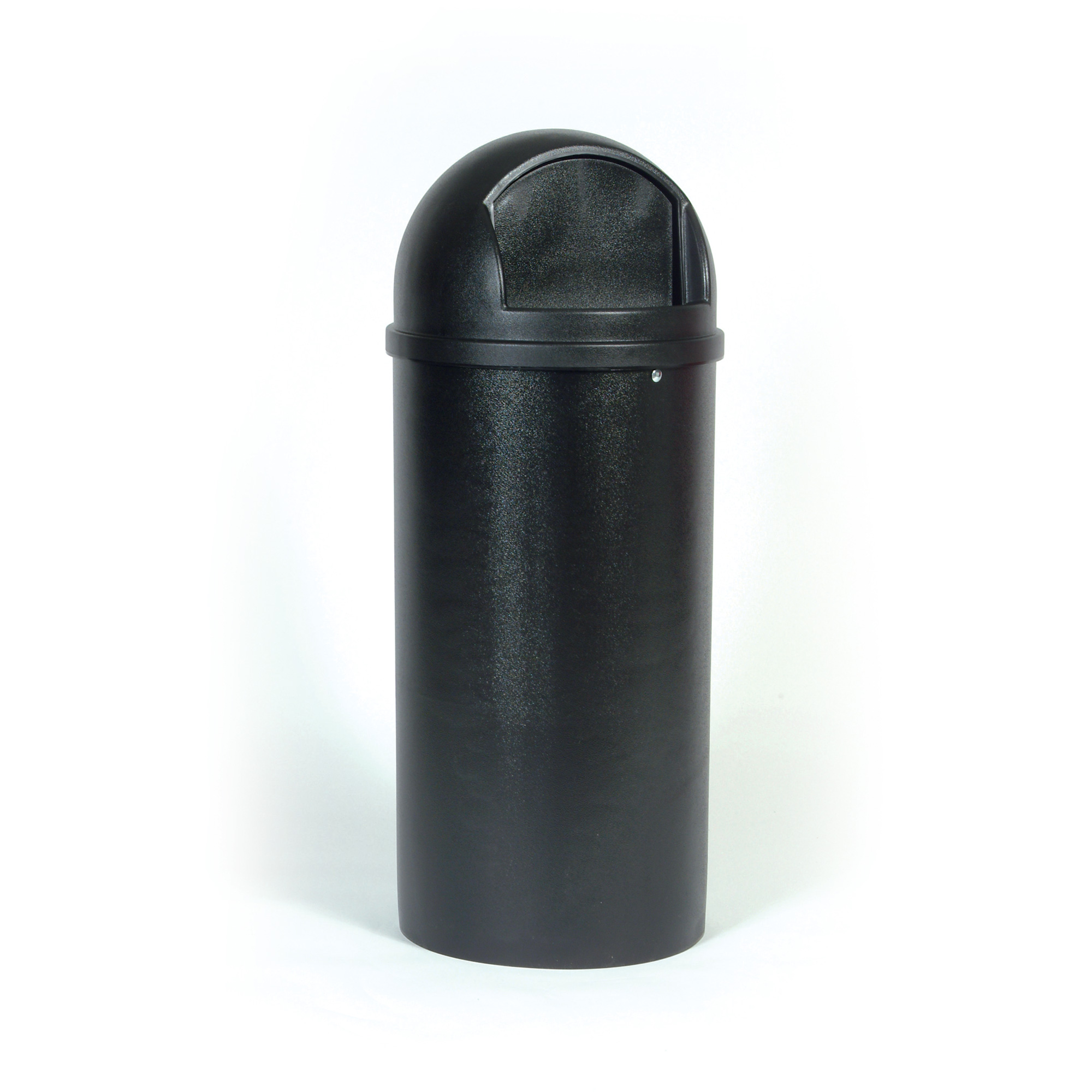 Poubelle ronde classique MarshalMD, Polyéthylène, 25 gal. US