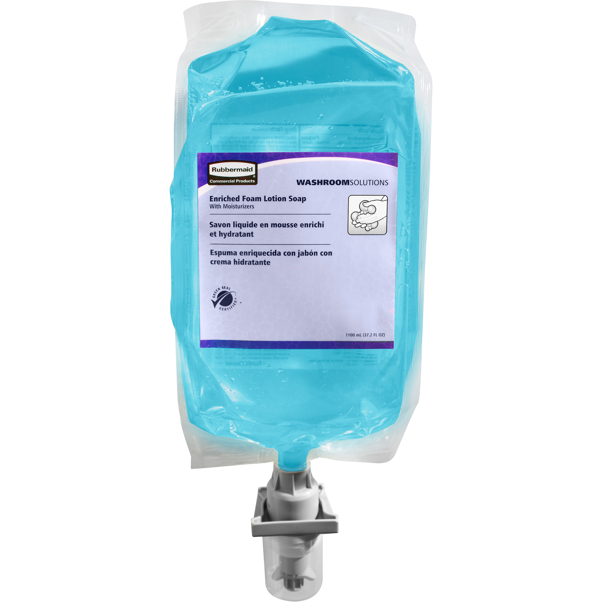 Recharge de savon hydratant pour les mains enrichi d'Autofoam, Mousse, 1100 ml, Parfumé