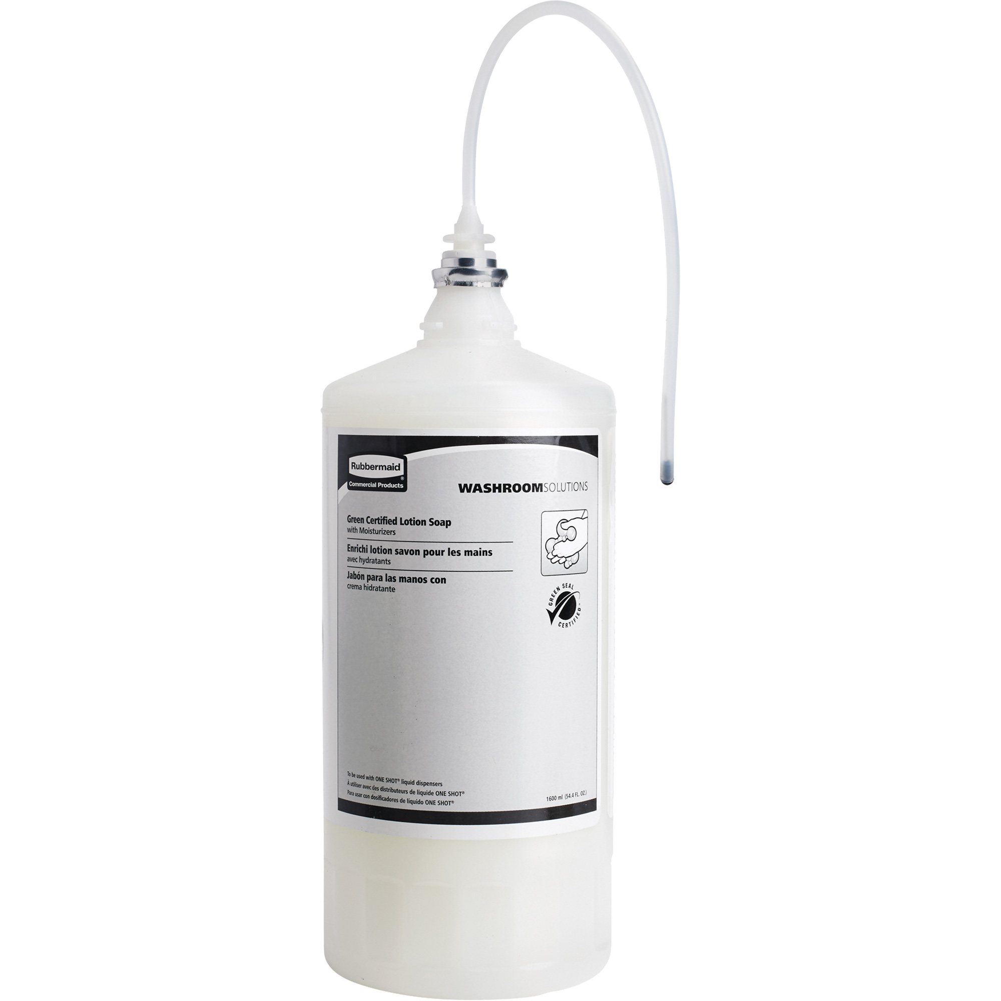 Recharge de savon liquide homologué Green Seal, Crème, 1600 ml, Parfumé