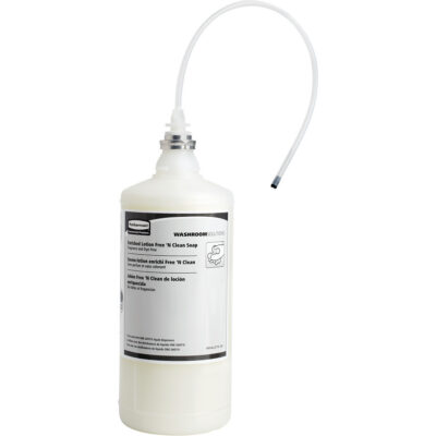 Recharge de savon liquide sans parfum et sans colorant OneShotMD, Crème, 800 ml, Sans parfum