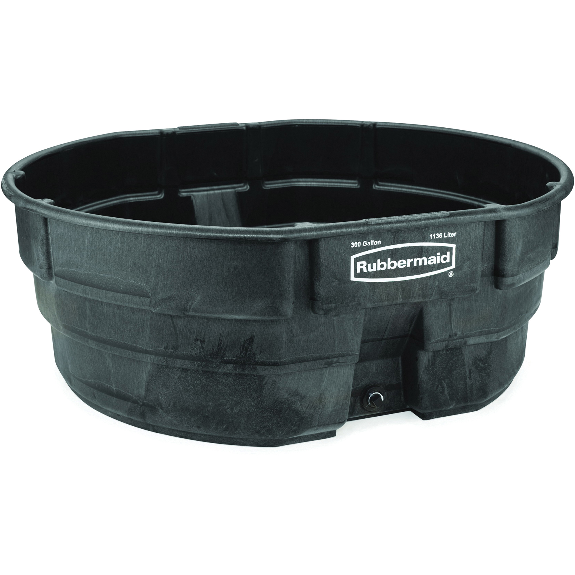Réservoir de stockage, 69" p x 63,25" la x 25" h, Capacité 2500 lb, Noir