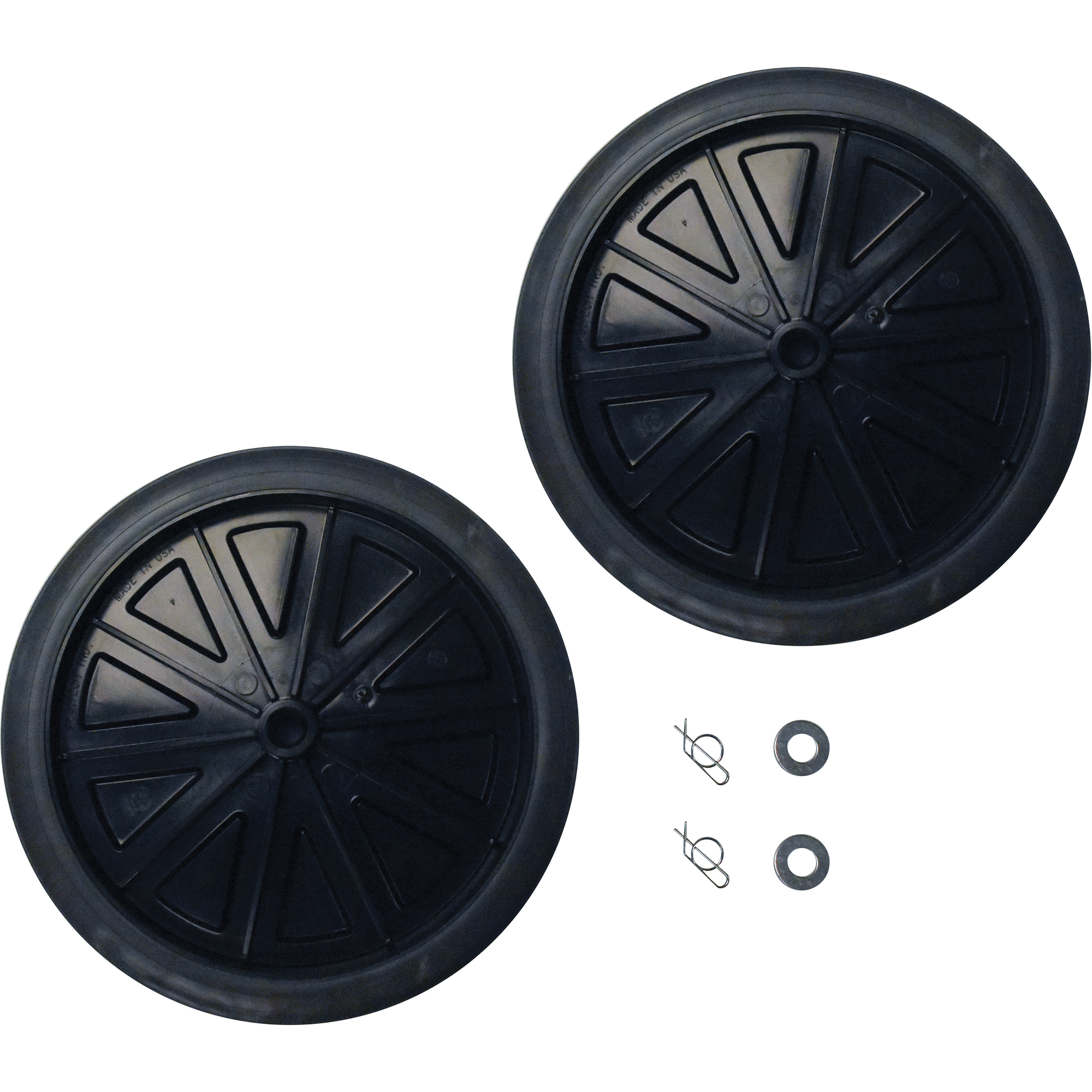 Ensemble de roues de rechange pour socle roulant