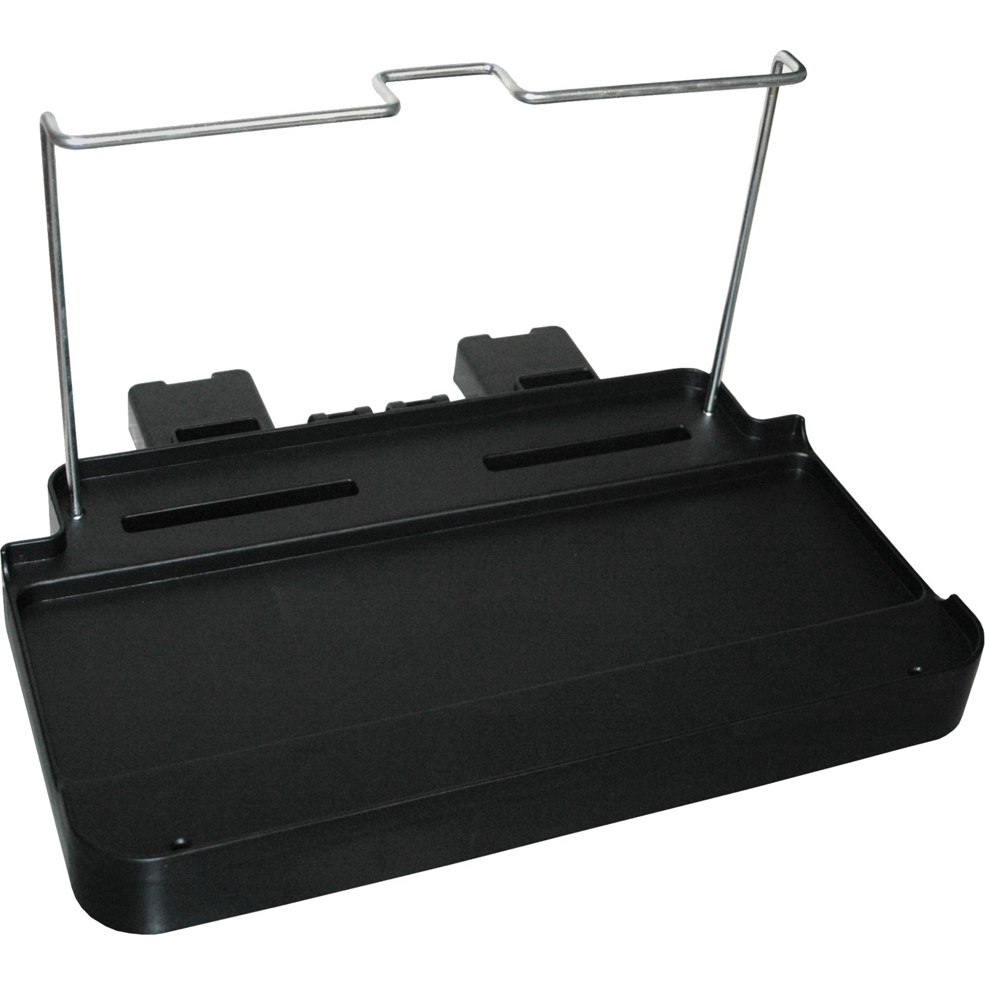 Plateforme escamotable pour sac et seau
