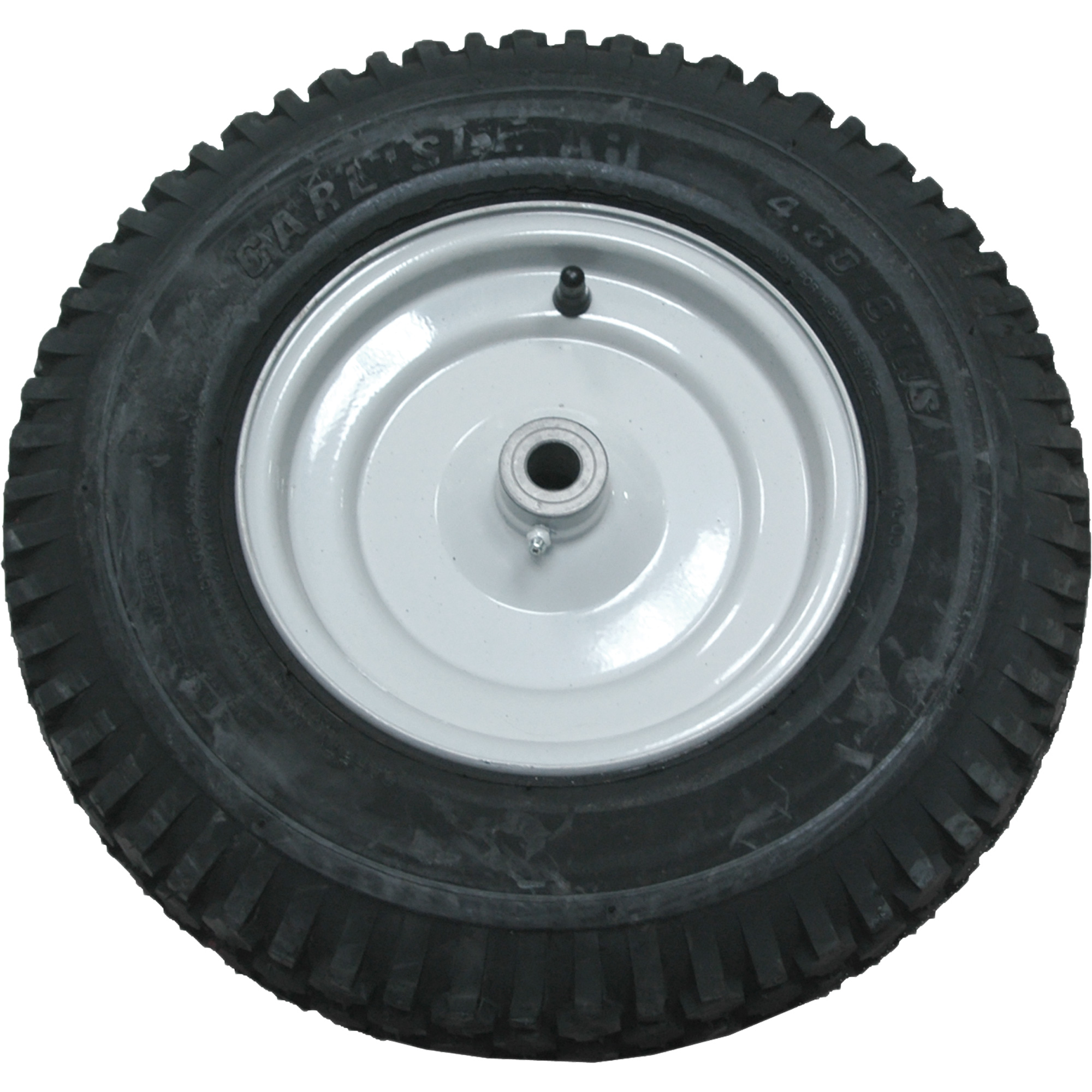 Roue pneumatique pour chariot à plateforme