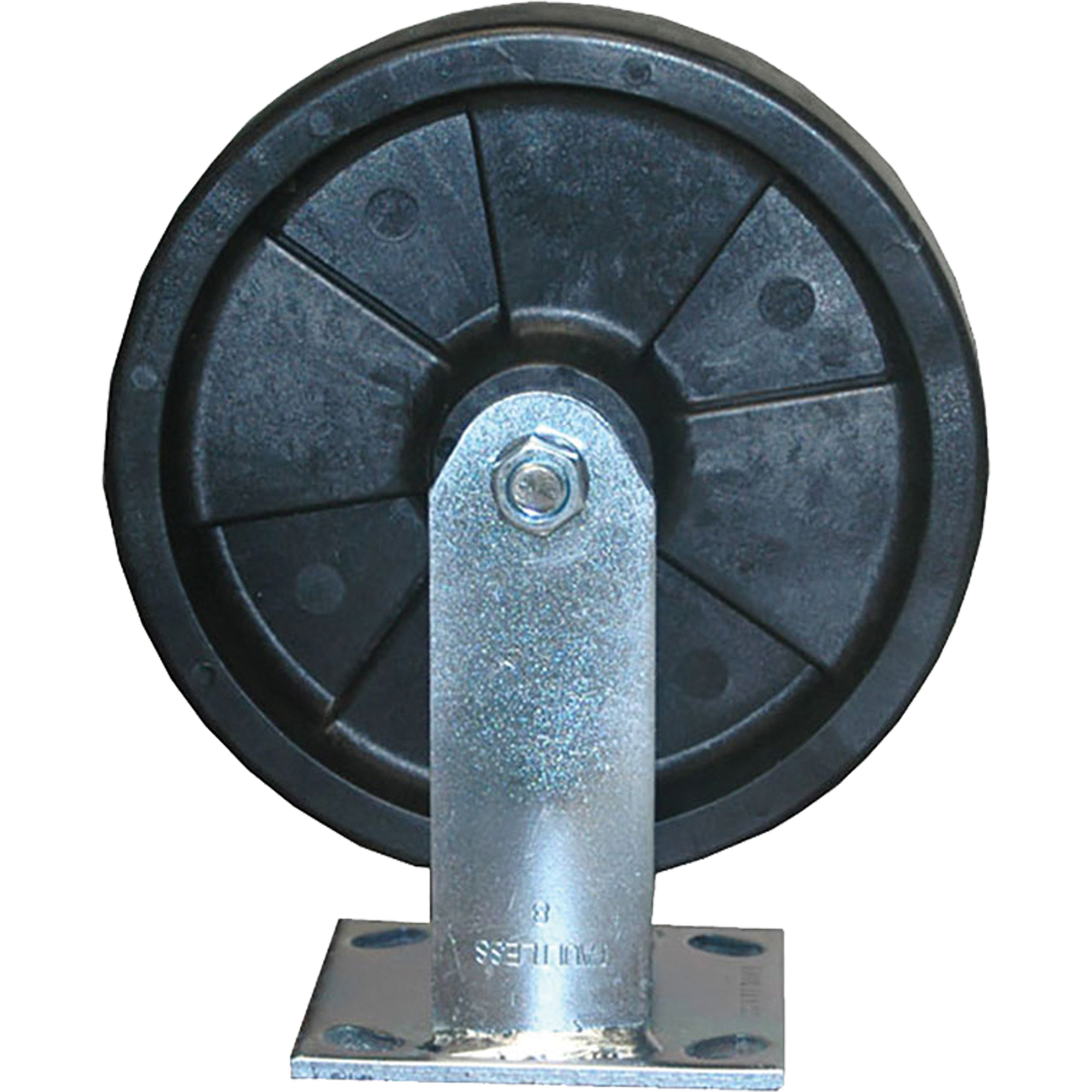 Roulette fixe pour chariot à plateforme