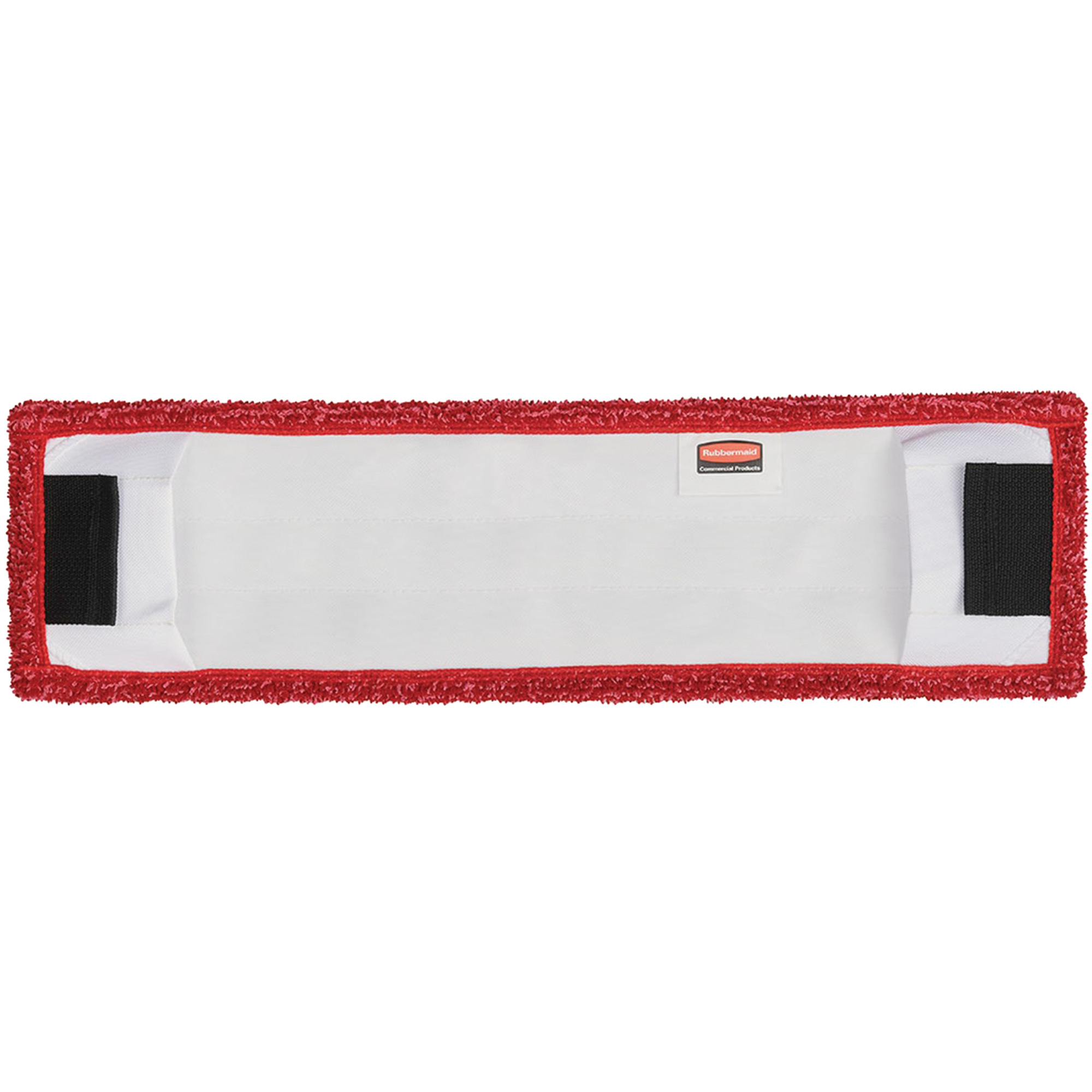 Tampon de vadrouille à tête plate adaptable, Finition, Microfibre, 5-1/2" x 19-1/2" – Image 2
