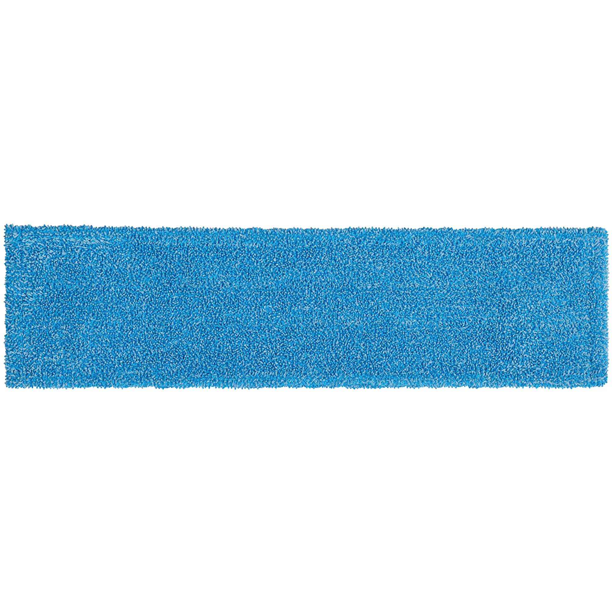 Tampon de vadrouille à tête plate adaptable, Finition, Microfibre, 5-1/2" x 19-1/2"