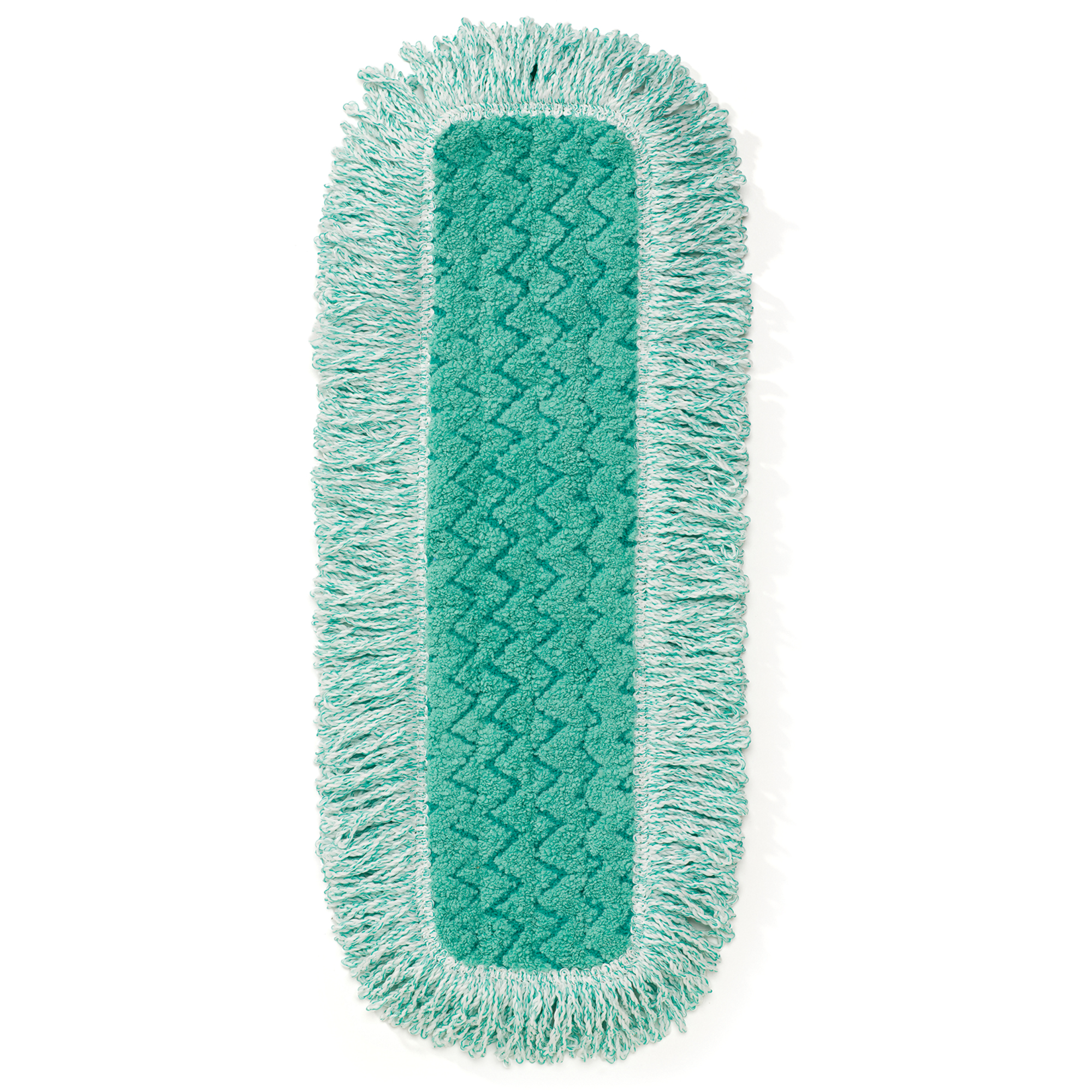 Tampons à épousseter HygenMC avec frange, Style Boucles et crochets, Microfibre, 18" lo x 6" la