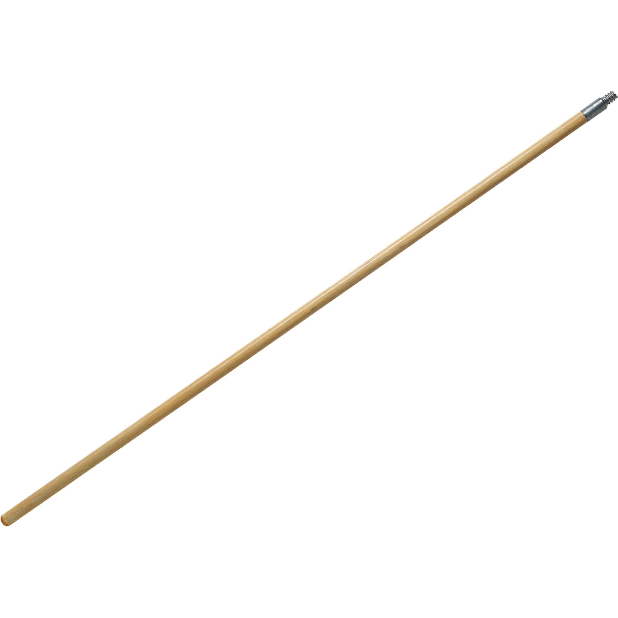 Tige en bois avec pointe filetée en métal