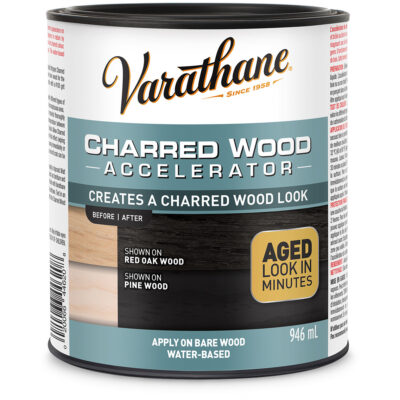 Accélérateur de vieillissement du bois VarathaneMD, 946 ml, Canette, Noir