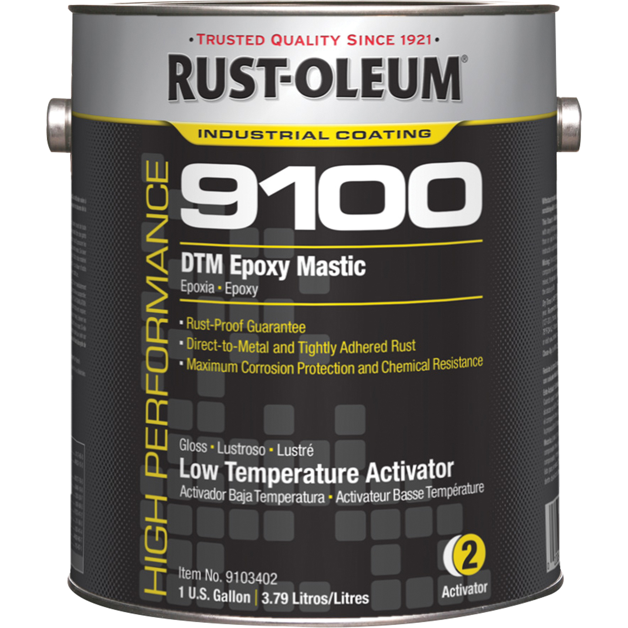 Activateur à basse température pour mastic époxy DTM du système 9100, Gallon