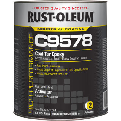 Activateur pour revêtement époxydique à base de goudron de houille et à haute teneur en solides du système C9578, 0,2 gal., Seau