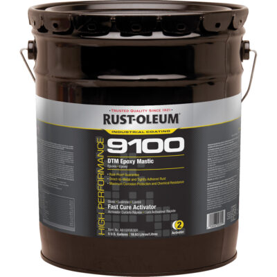Activateur pour séchage rapide pour mastic époxy DTM du système 9100, 5 gal., Seau