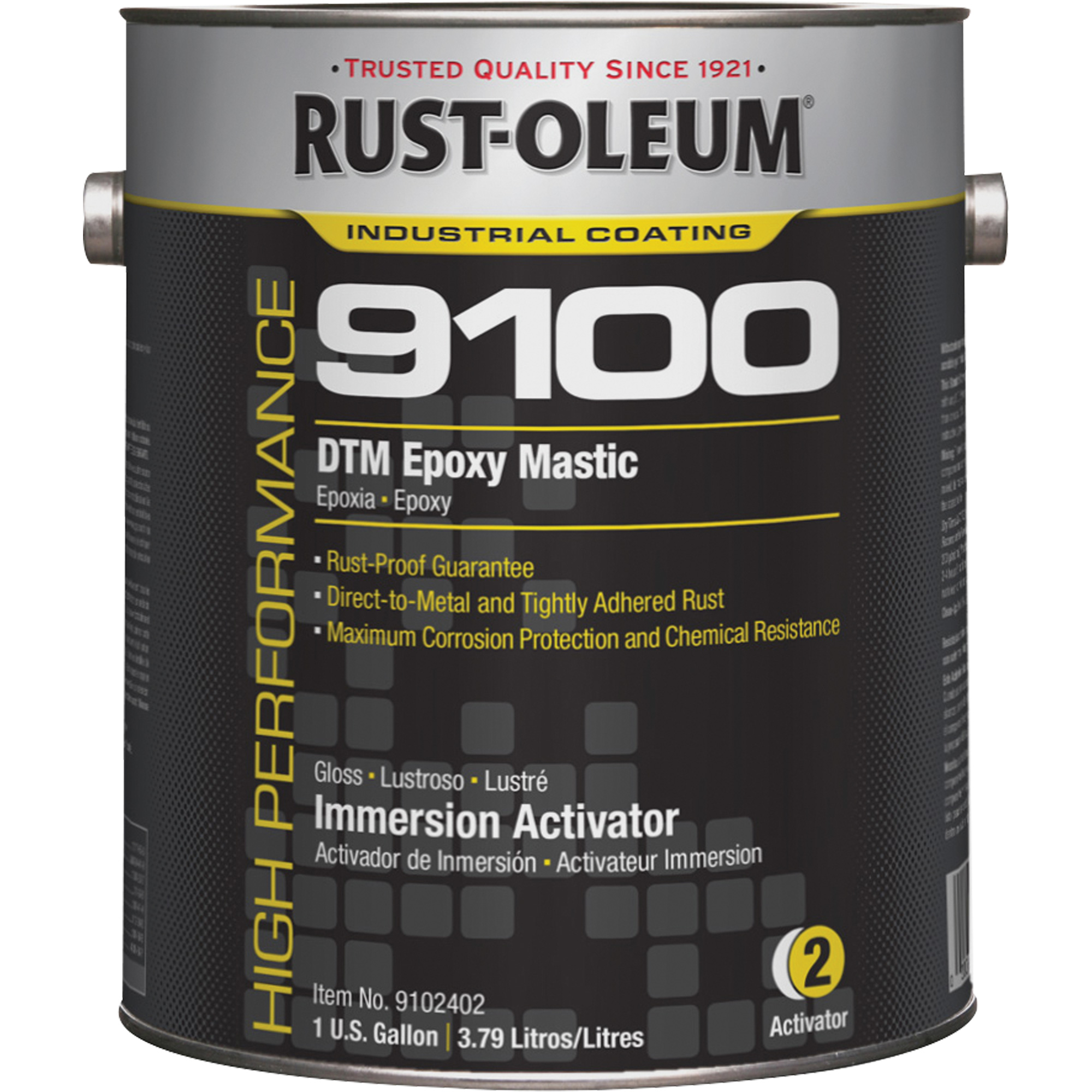 Activateur standard pour mastic époxy DTM du système 9100, Gallon