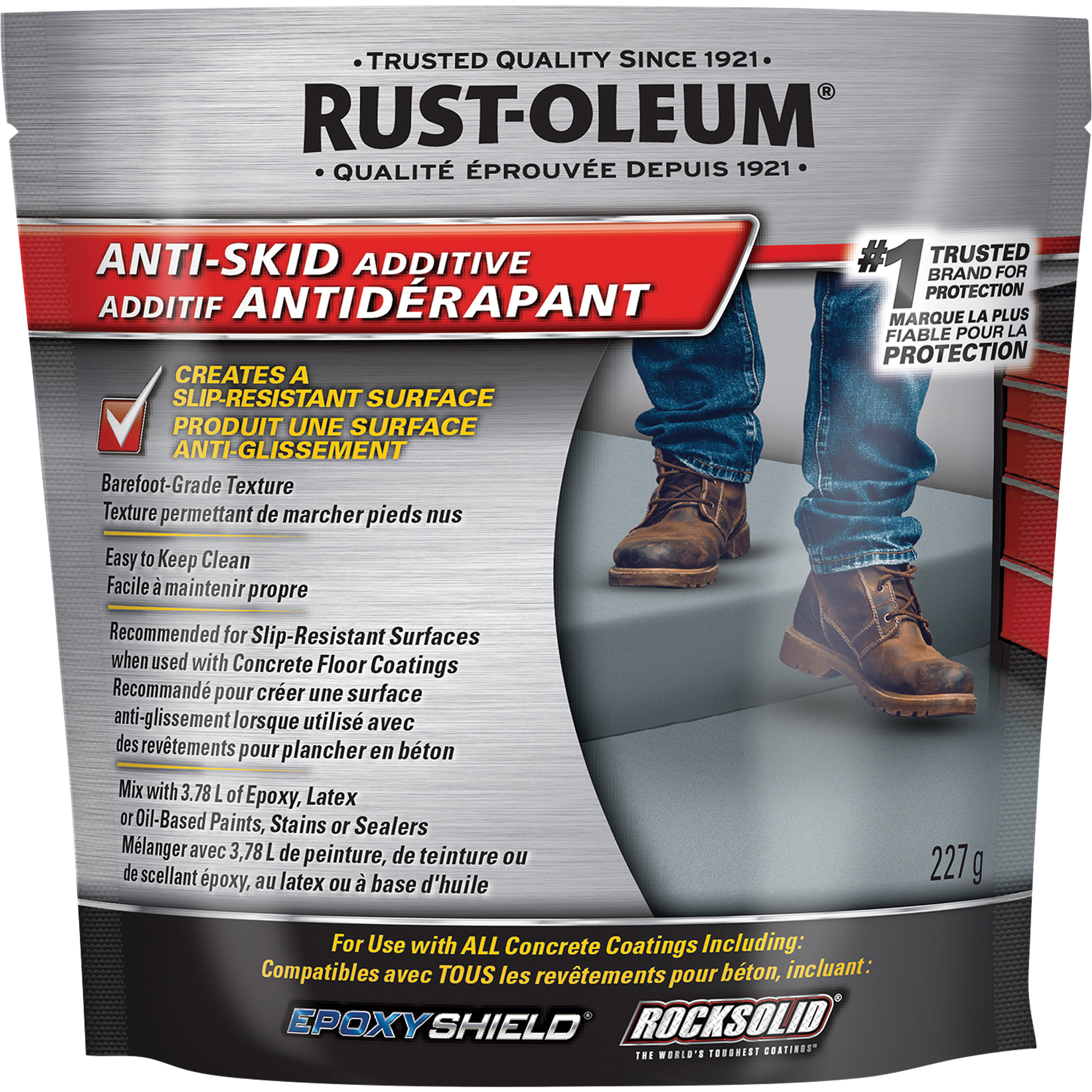 Additif antidérapant, 227 g, Sac, Blanc