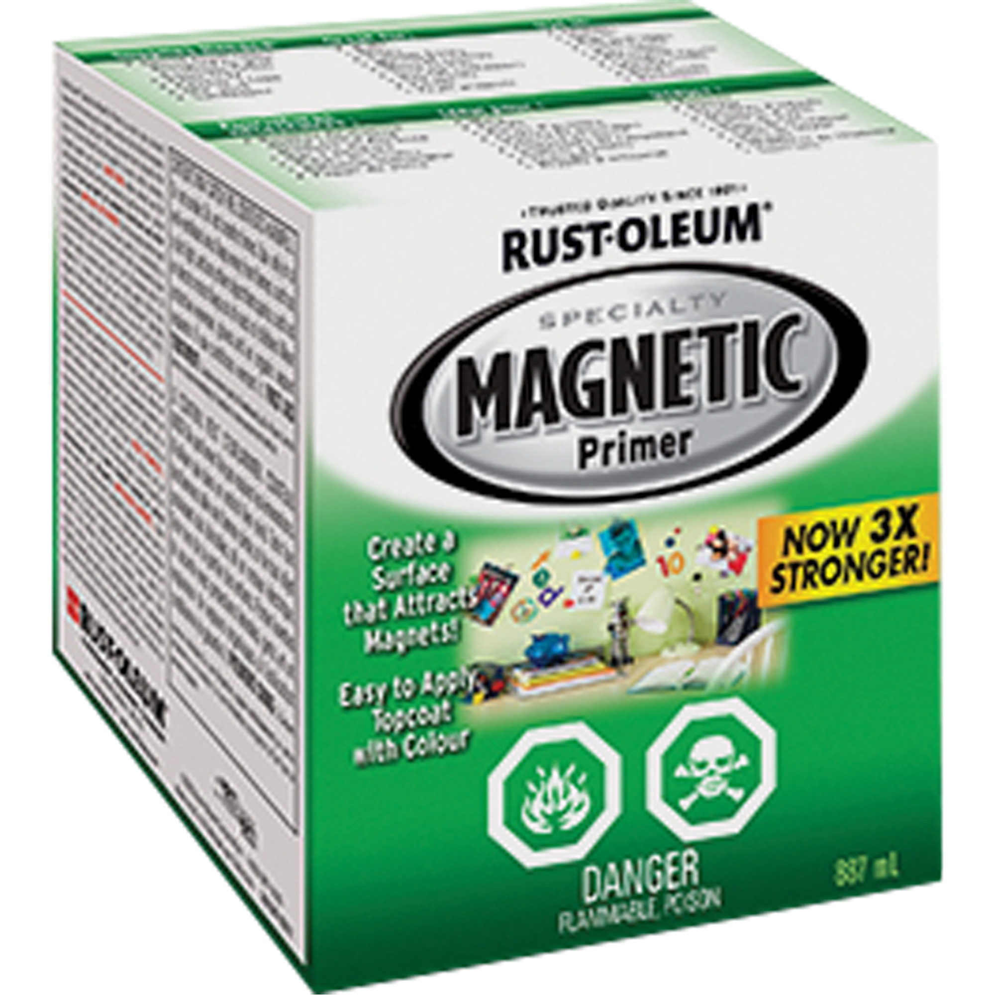 Apprêt magnétique spécialisé, 887 ml, Trousse, Gris pâle