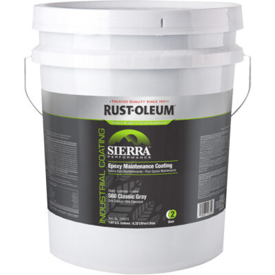 Composant de base pour revêtement de plancher Sierra PerformanceMC S40, 5 gal., À l'eau, Très brillant, Gris
