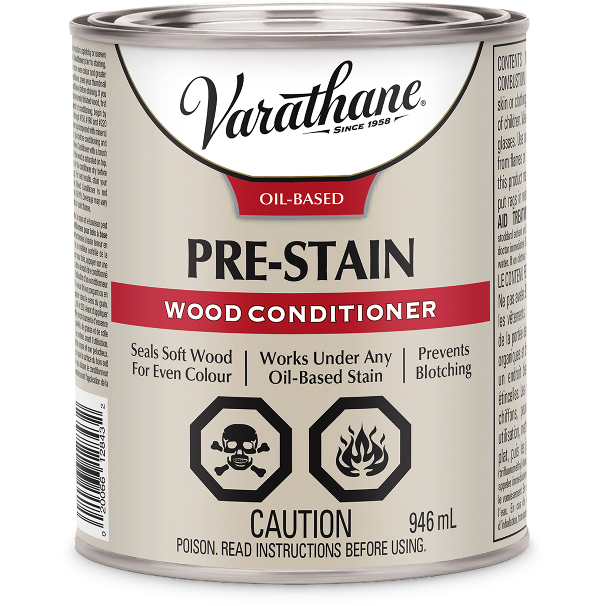 Conditionneur de bois de première qualité VarathaneMD, 946 ml, Transparent