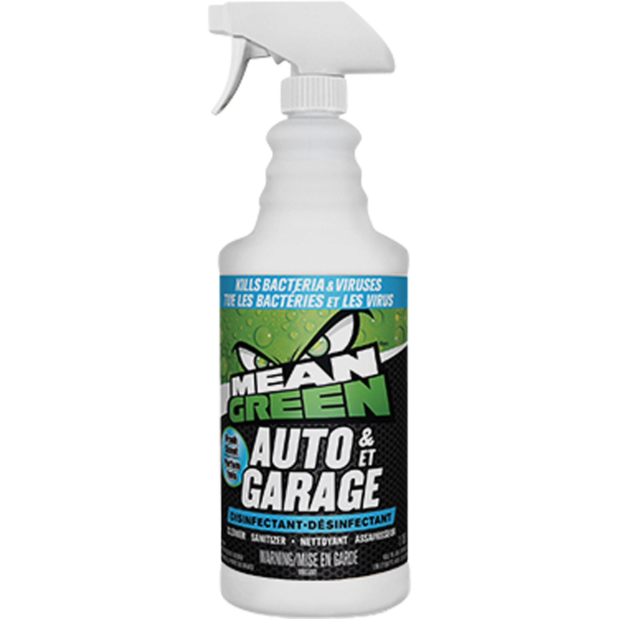 Désinfectant pour l’automobile et le garage Mean GreenMD, 1,18 L, Bouteille à gâchette