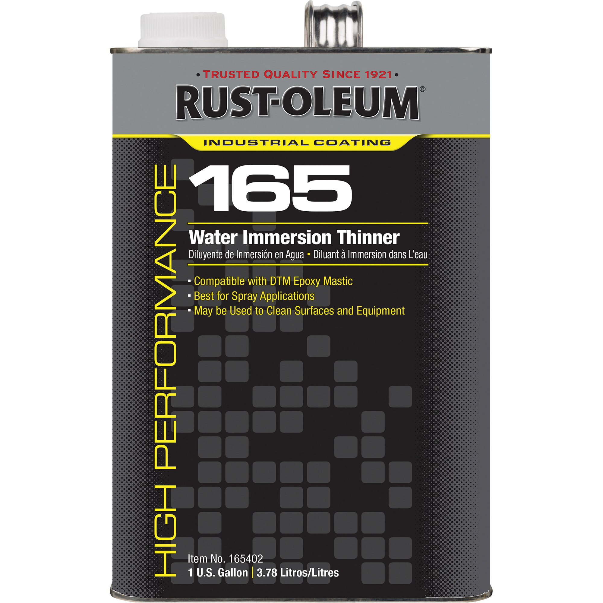 Diluant à immersion dans l'eau 165, Gallon, 1 gal.