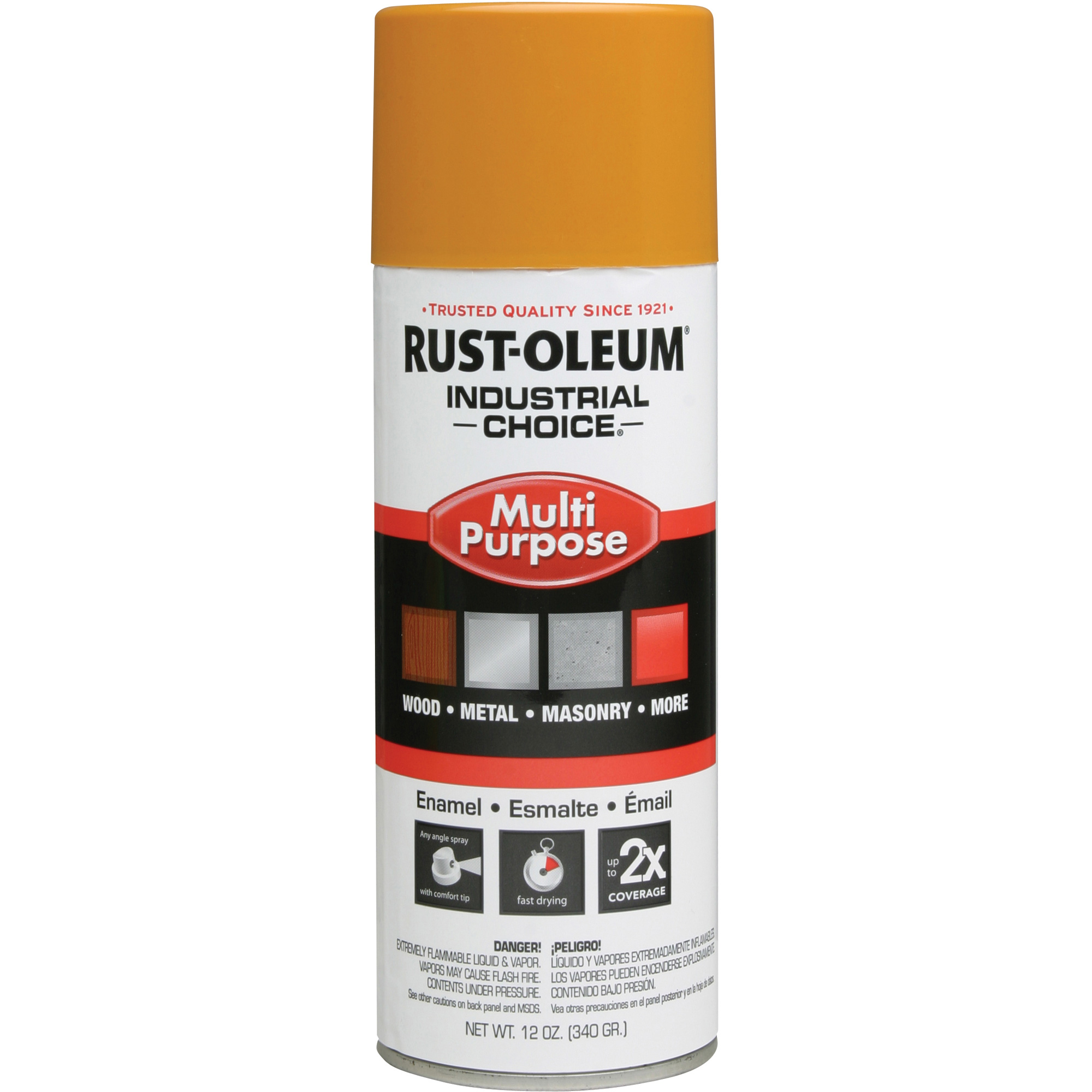 Émail à usages multiples Industrial ChoiceMD du système 1600, Brillant, 12 oz, Canette aérosol