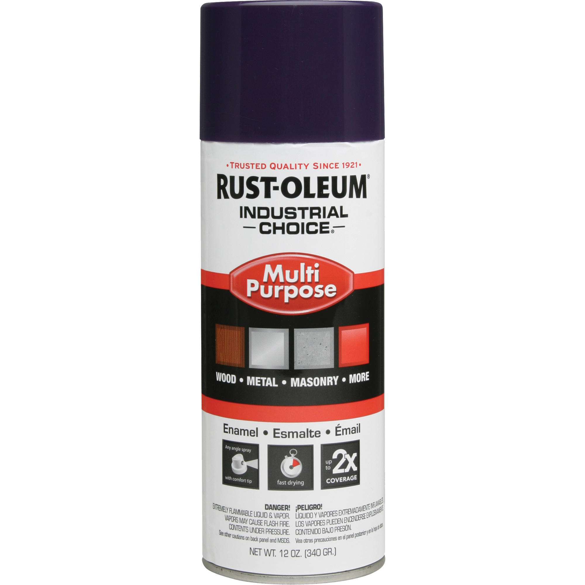 Émail pour usage multiple système 1600, Brillant, 12 oz, Canette aérosol