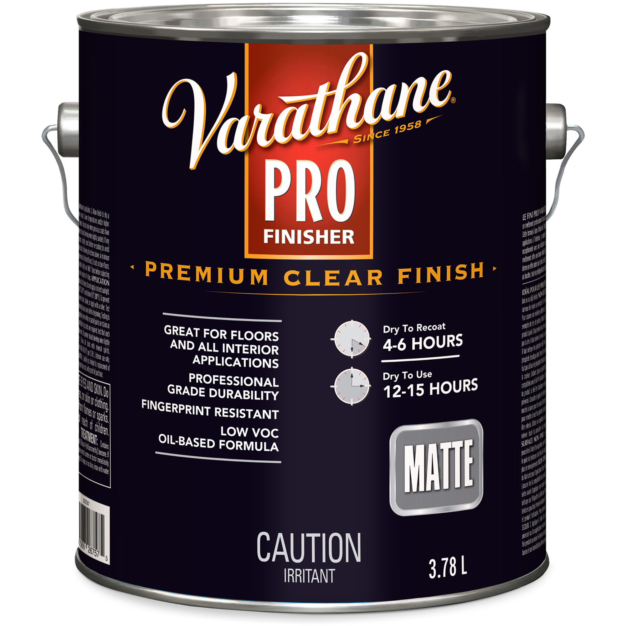 Fini Pro VarathaneMD, 3,78 L, Transparent, Mat