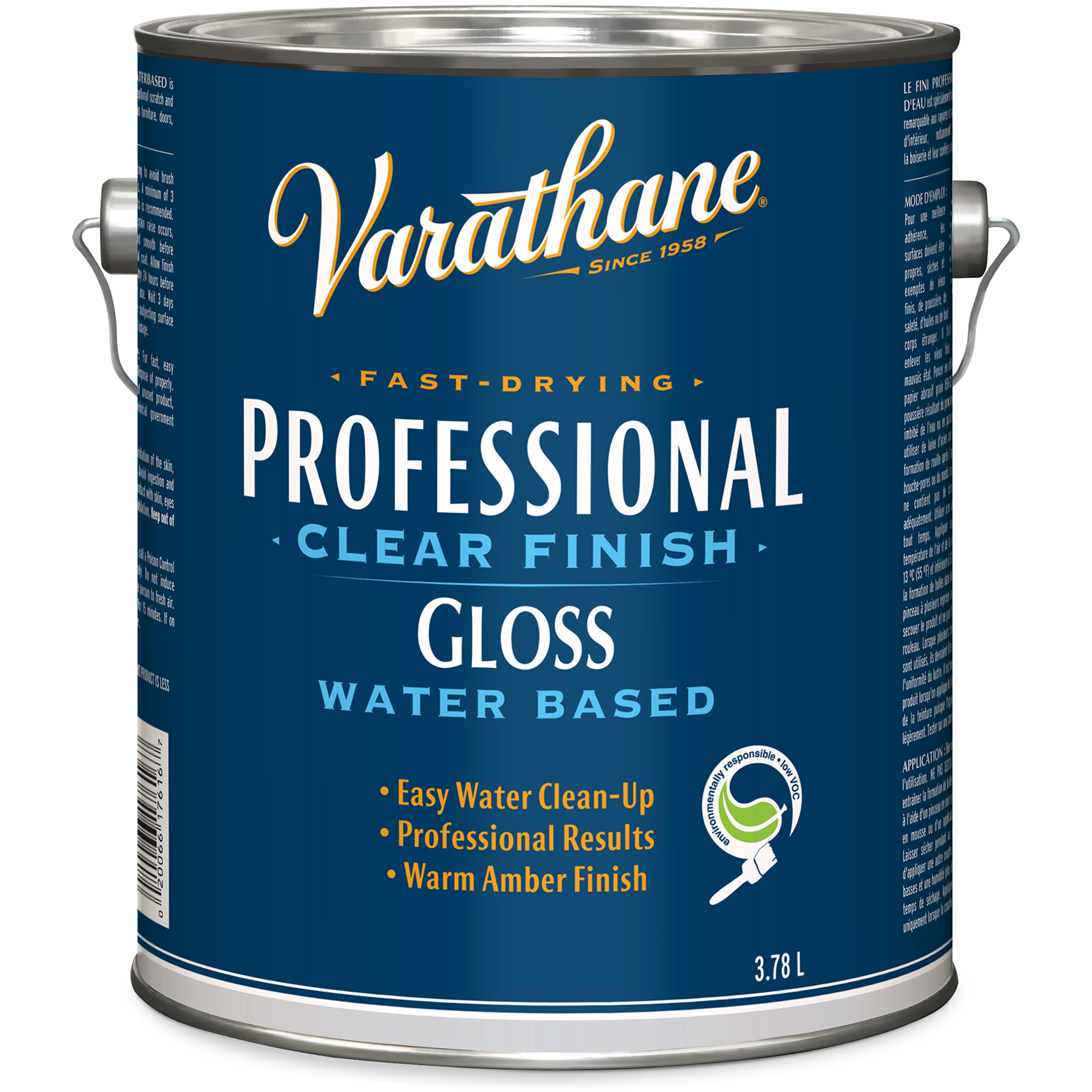 Fini professionnel VarathaneMD, 3,78 L, Transparent, Brillant