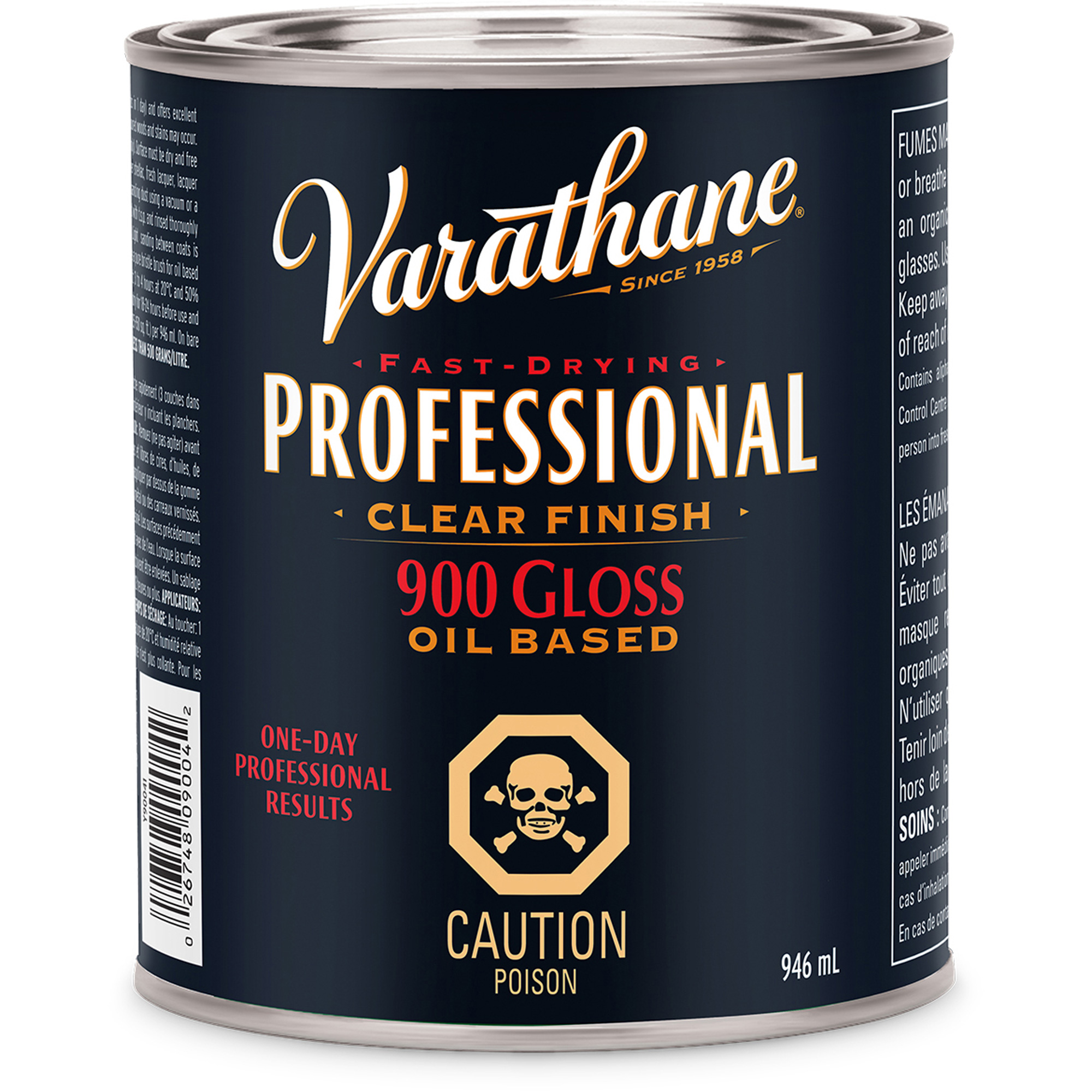 Fini professionnel VarathaneMD, 946 ml, Transparent, Brillant
