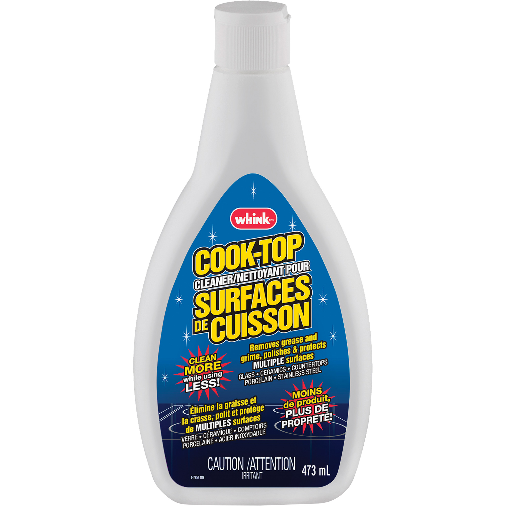 Nettoyant pour surfaces de cuisson WhinkMD, 473 ml, Bouteille