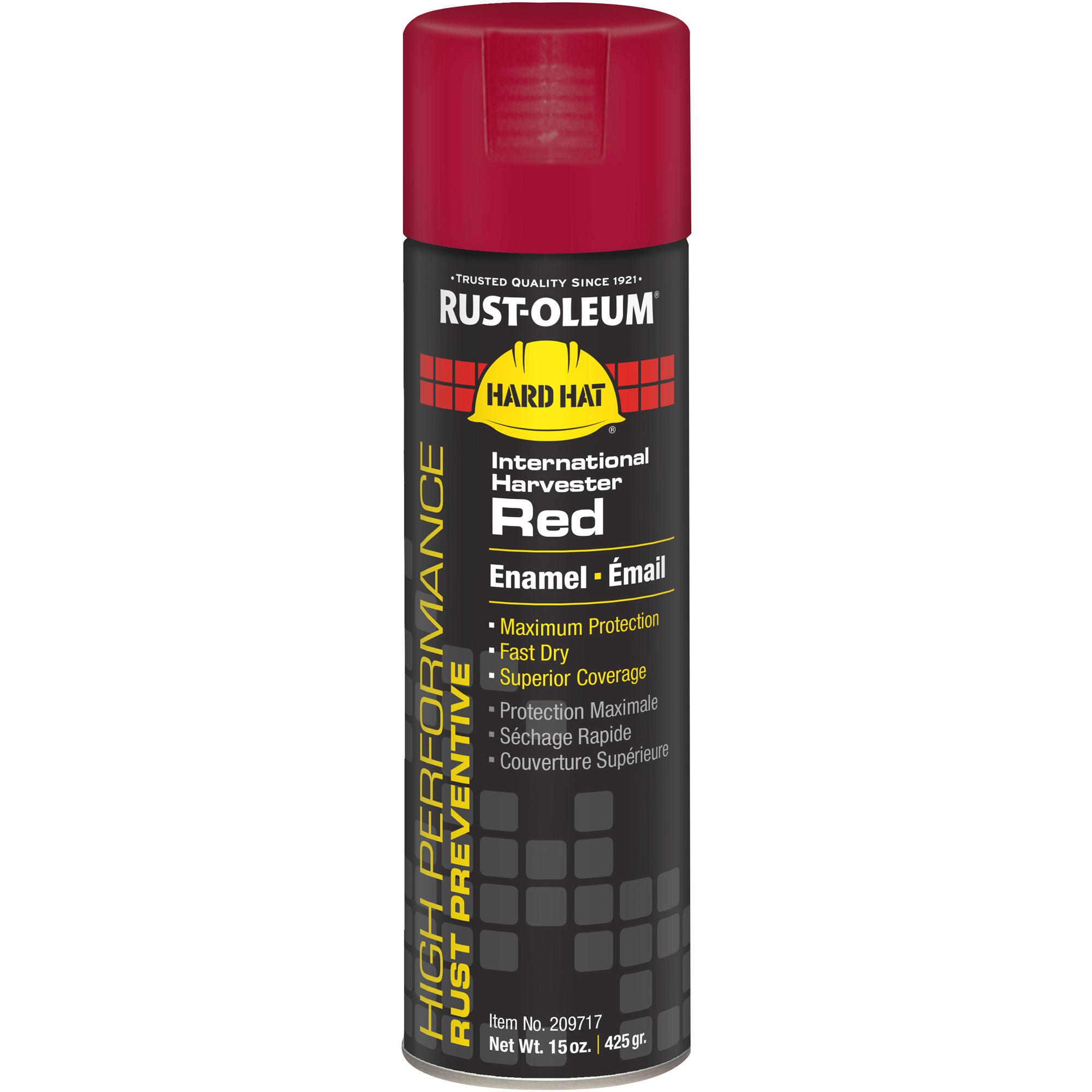 Peinture en aérosol du système V2100 pour équipement agricole, Rouge Harvester, Très brillant, 15 oz, Canette aérosol