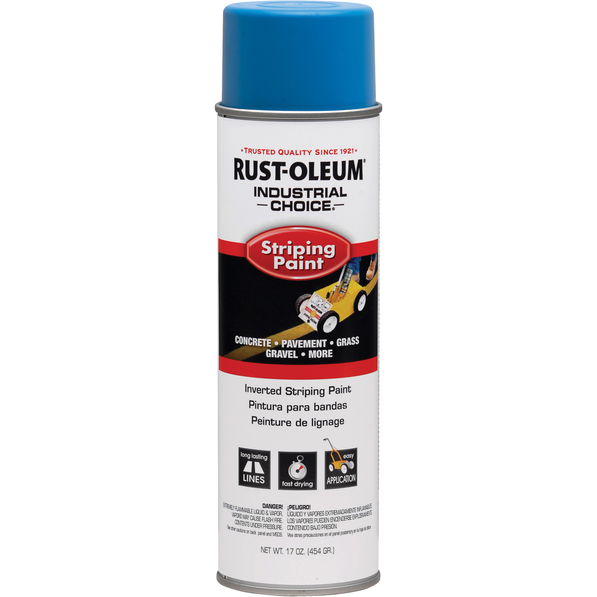 Peinture pour traçage de ligne à l'envers du système S1600, Bleu, Canette aérosol