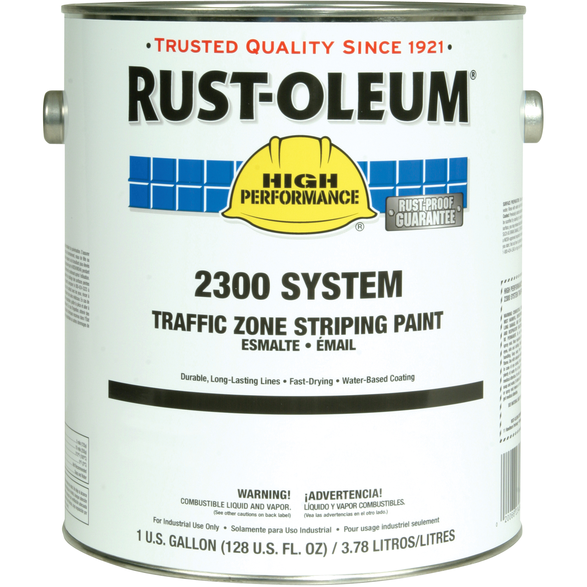 Peinture pour traçage de ligne pour zone de circulation System 2300, Blanc, Gallon