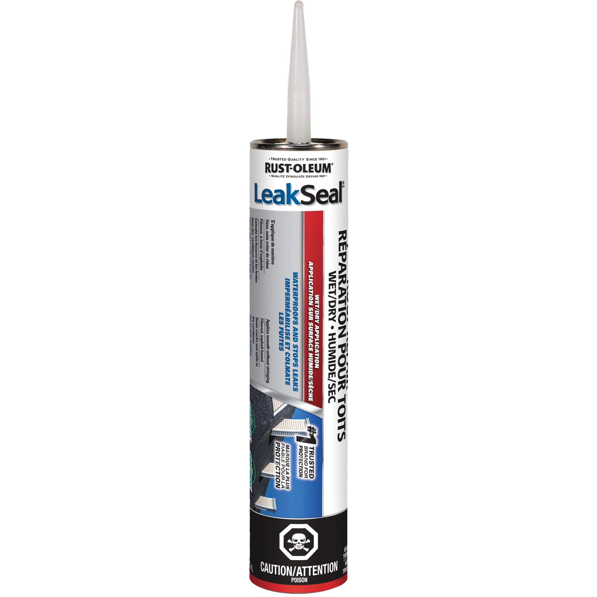 Produit de réparation de toit sec/humide LeakSealMD