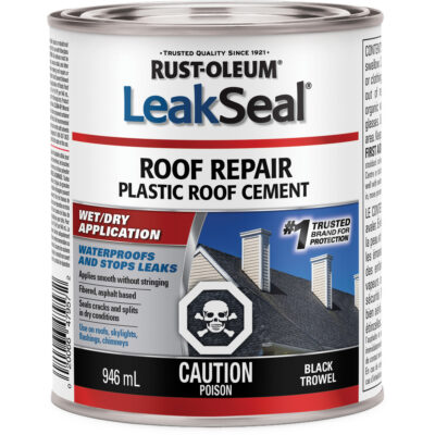 Produit de réparation de toit sec/humide LeakSealMD