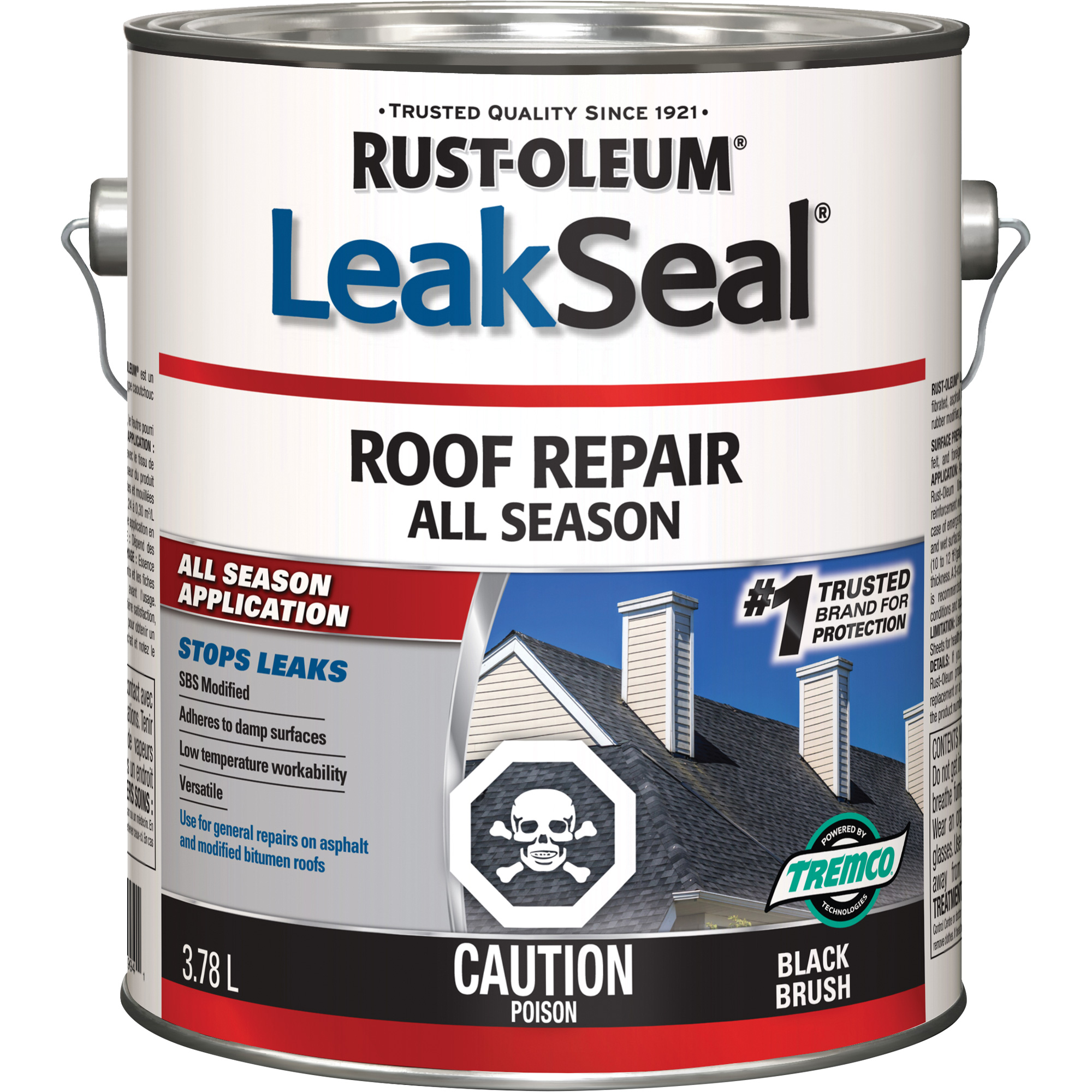 Produit de réparation de toiture toutes saisons LeakSealMD