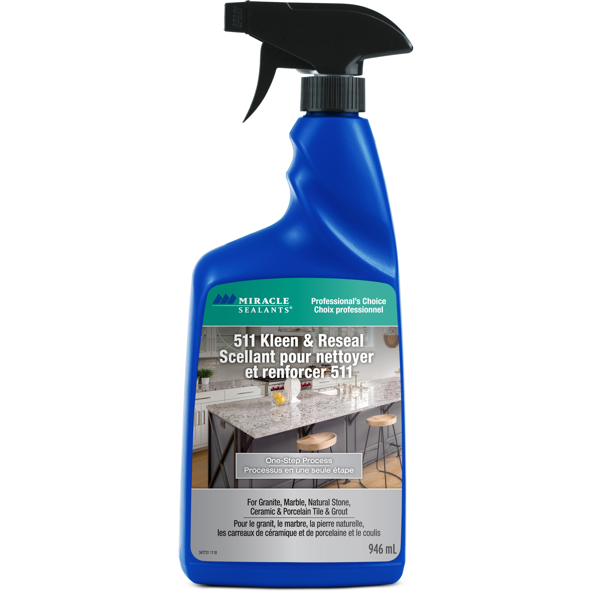 Scellant Kleen & ReSeal 511 Miracle SealantsMD, Bouteille à gâchette
