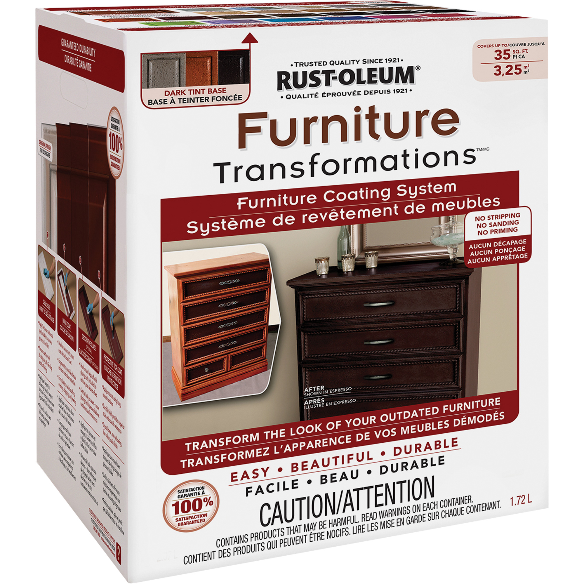 Système de revêtement de meubles Furniture TransformationsMD, 1,72 L, Trousse, Base à teinter