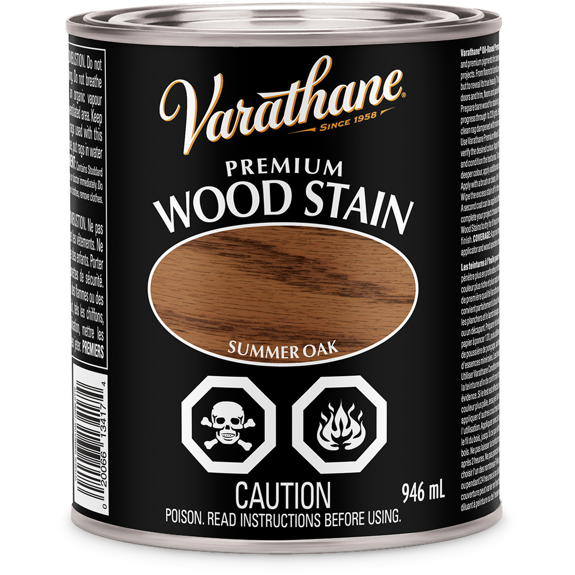 Teinture pour le bois de qualité supérieure VarathaneMD, 946 ml, Chêne d'été