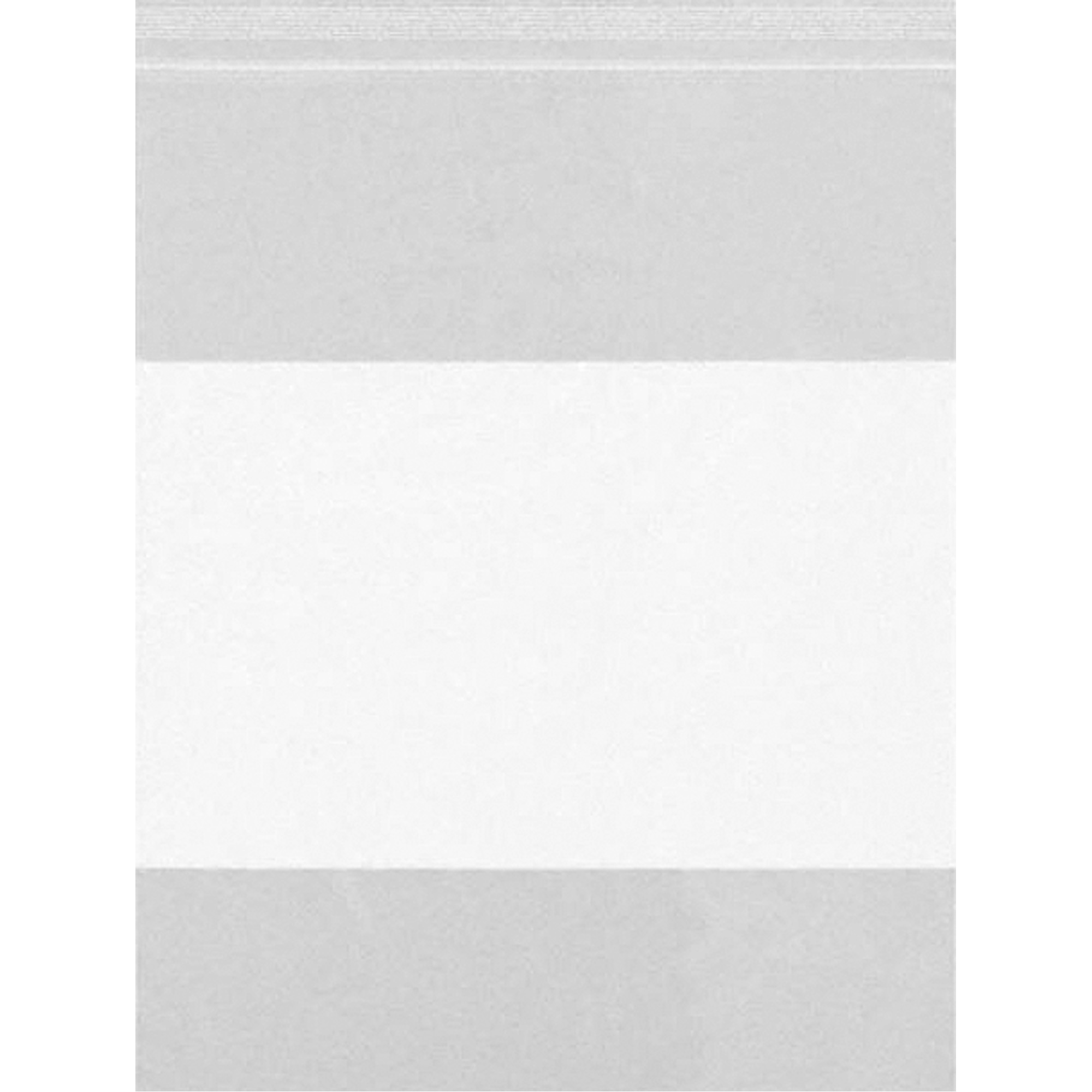 Sacs en poly avec espace inscriptible blanc, Refermable, 10" x 8", 2 mils