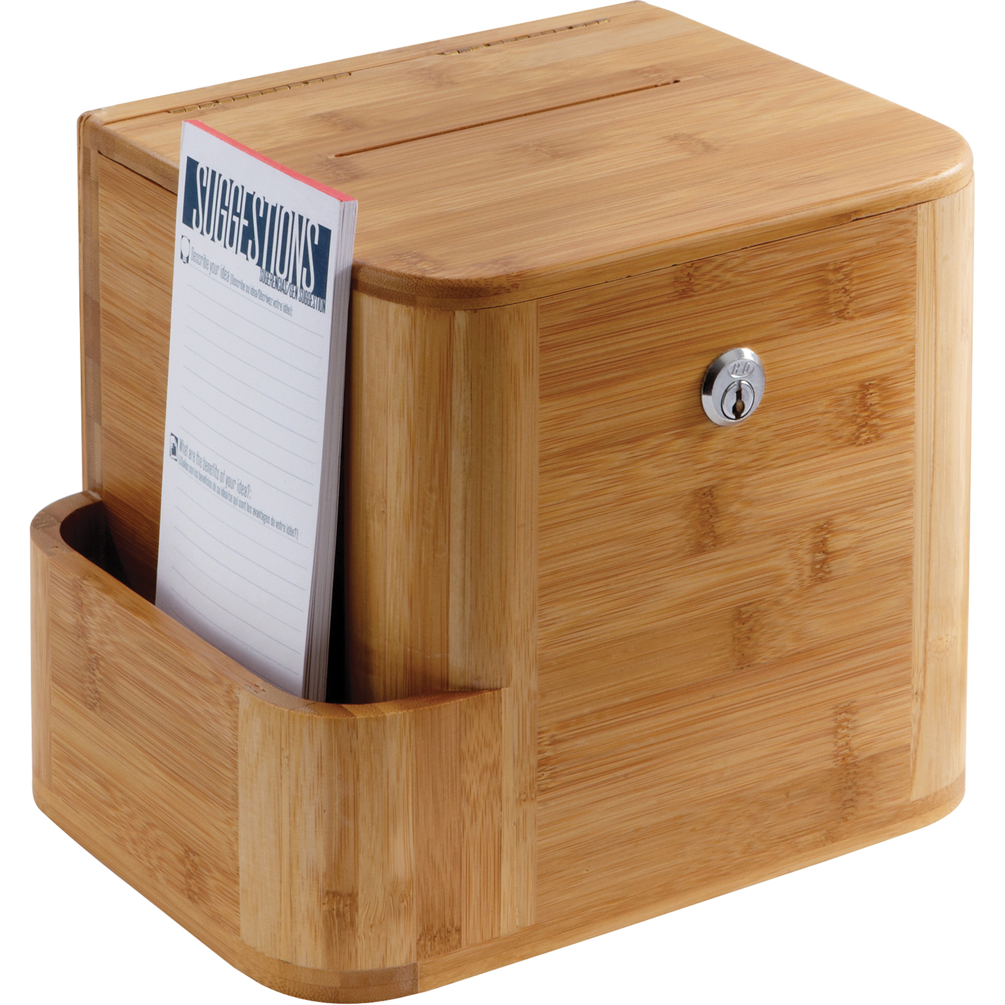 Boîte à suggestions en bambou