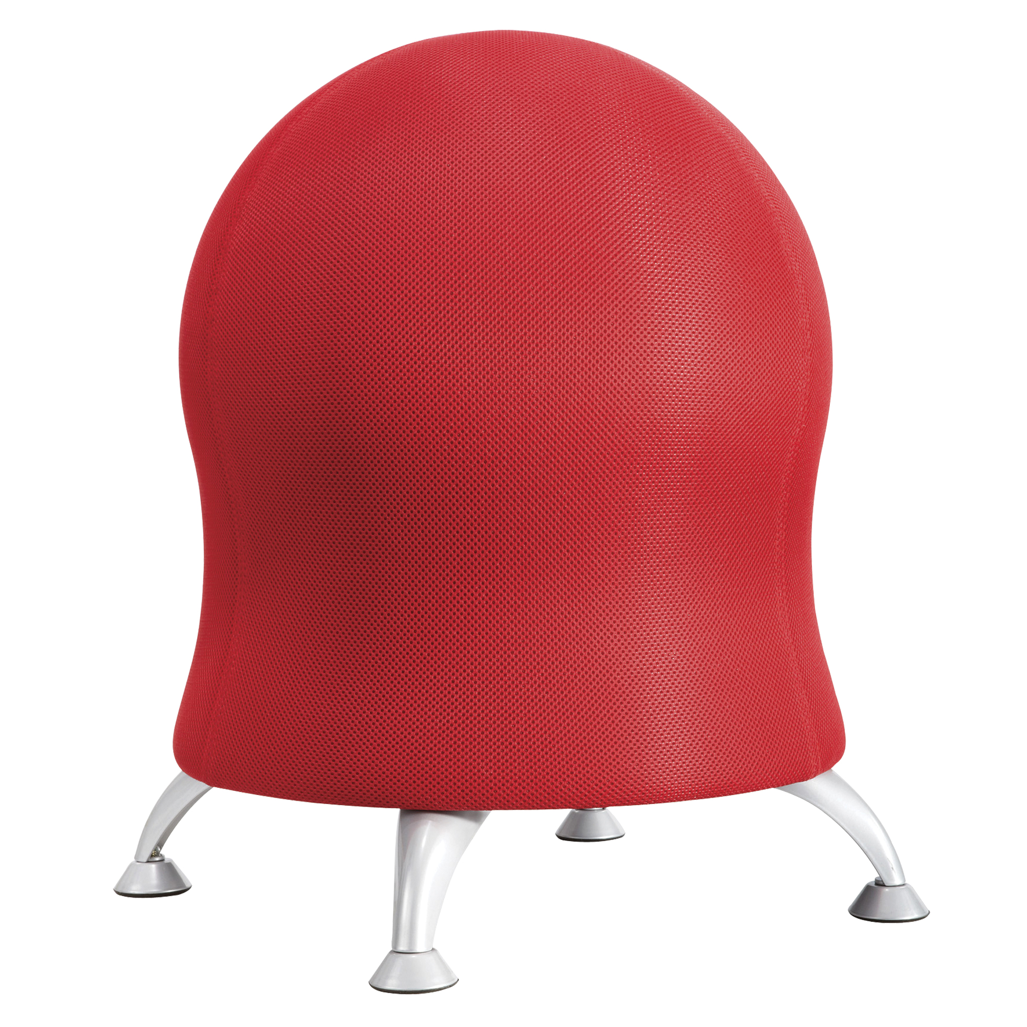 Chaise sphérique ZenergyMC, Tissu, Rouge, Capacité 250 lb