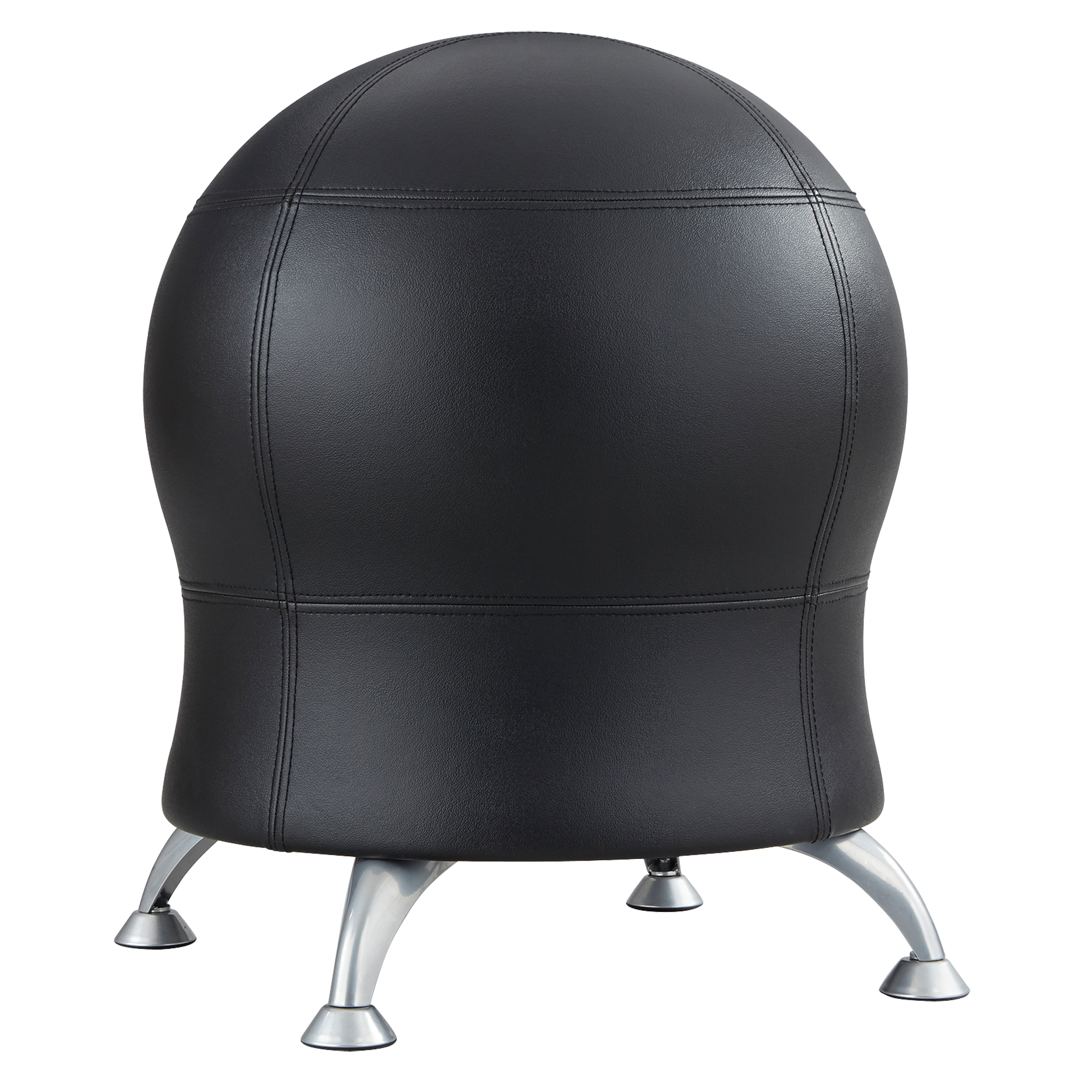 Chaise sphérique ZenergyMC, Vinyle, Noir, Capacité 250 lb
