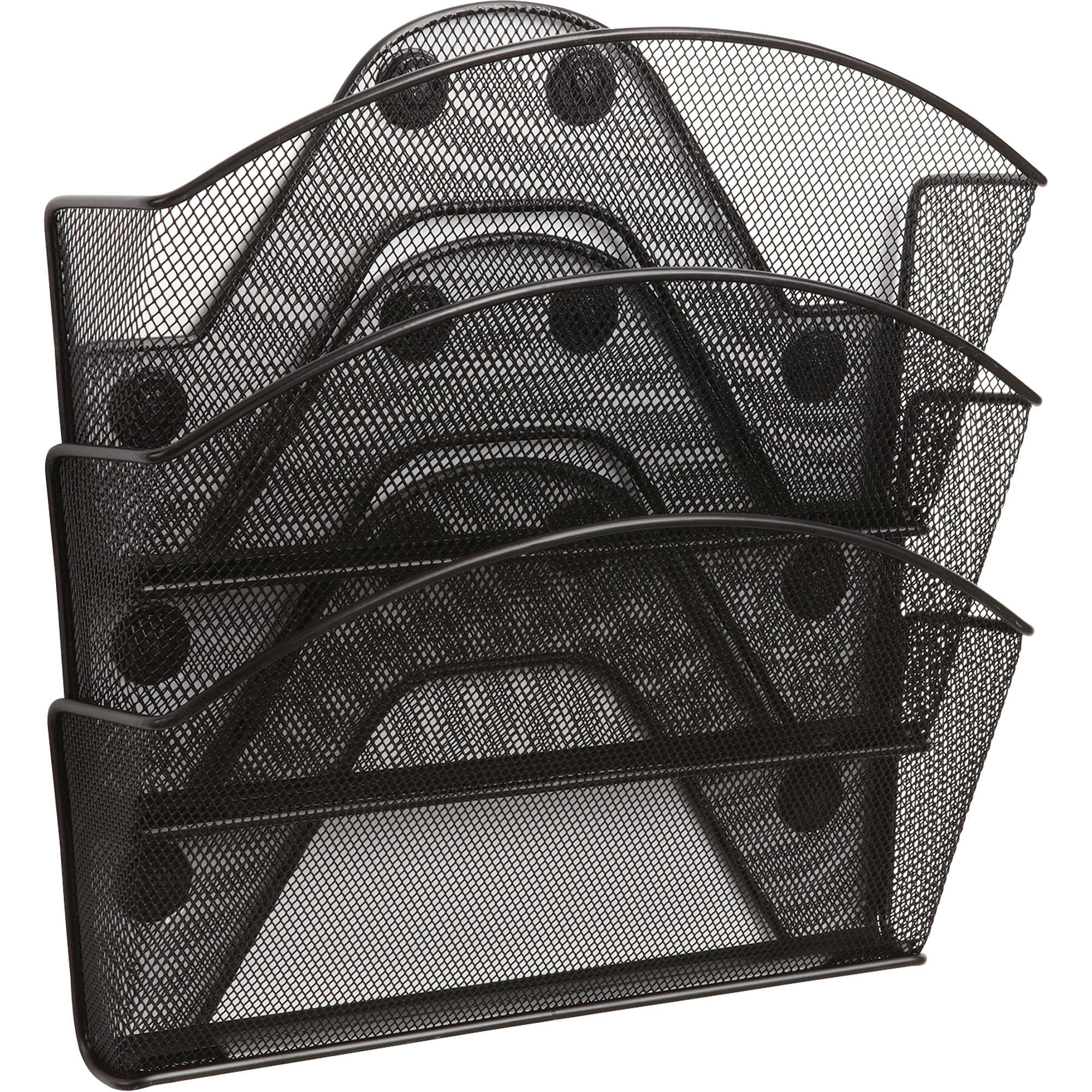 Classeur magnétique en treillis métallique OnyxMC, 3 pochettes