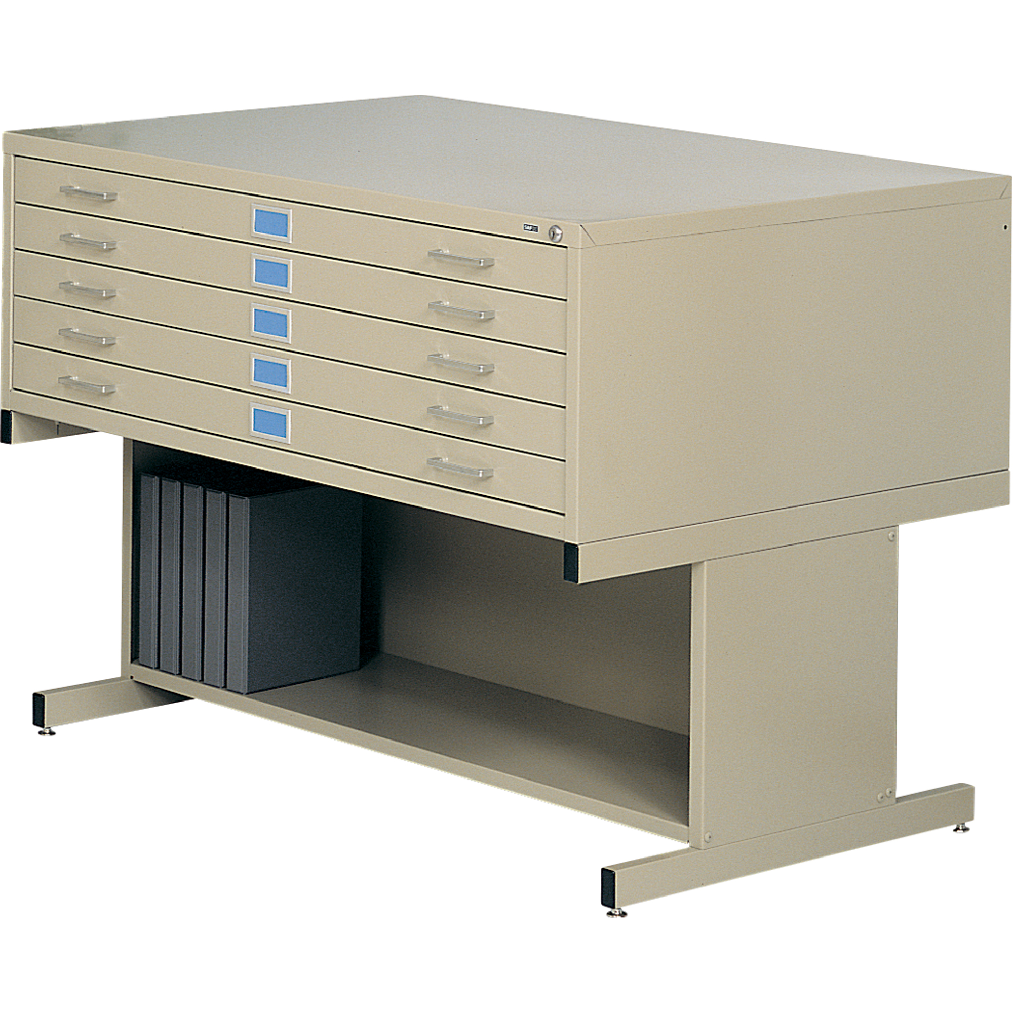Classeurs en acier pour plans, 5 Tiroirs, 40-3/8" la x 29-3/8" p x 16-1/2" h – Image 2