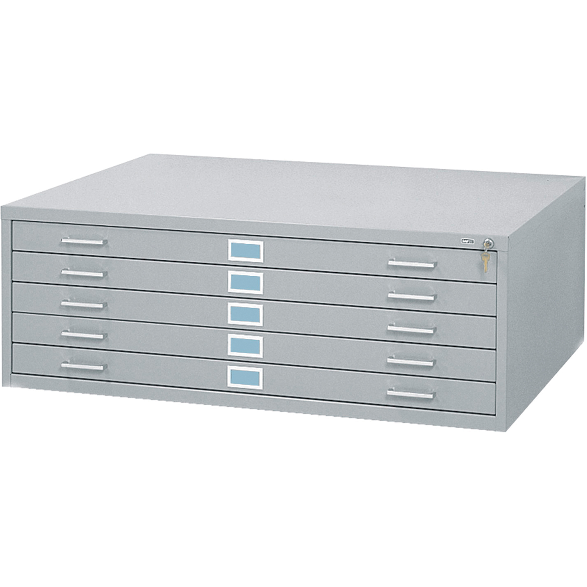 Classeurs en acier pour plans, 5 Tiroirs, 46-3/8" la x 35-3/8" p x 16-1/2" h