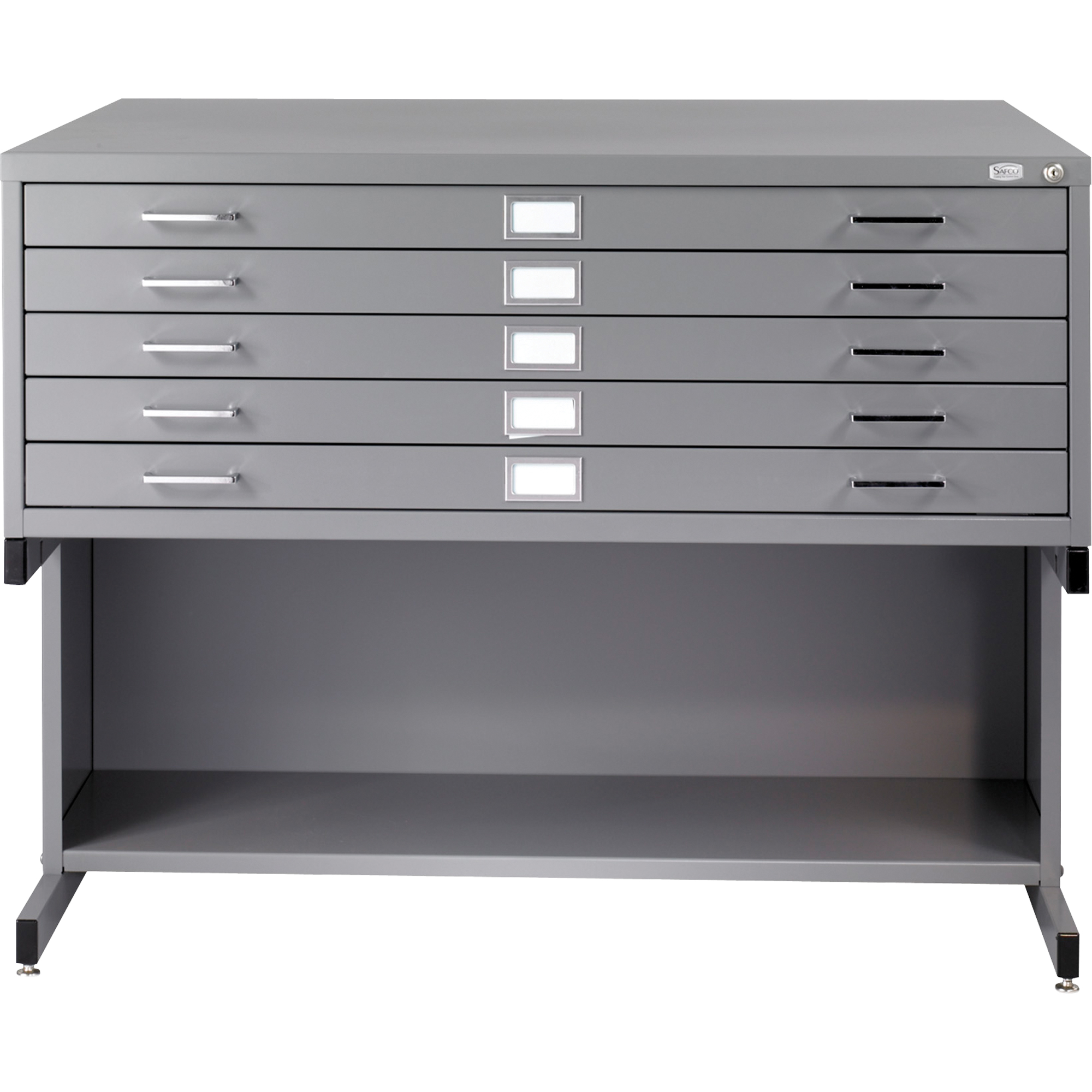 Classeurs en acier pour plans, 5 Tiroirs, 53-3/8" la x 41-3/8" p x 16-1/2" h